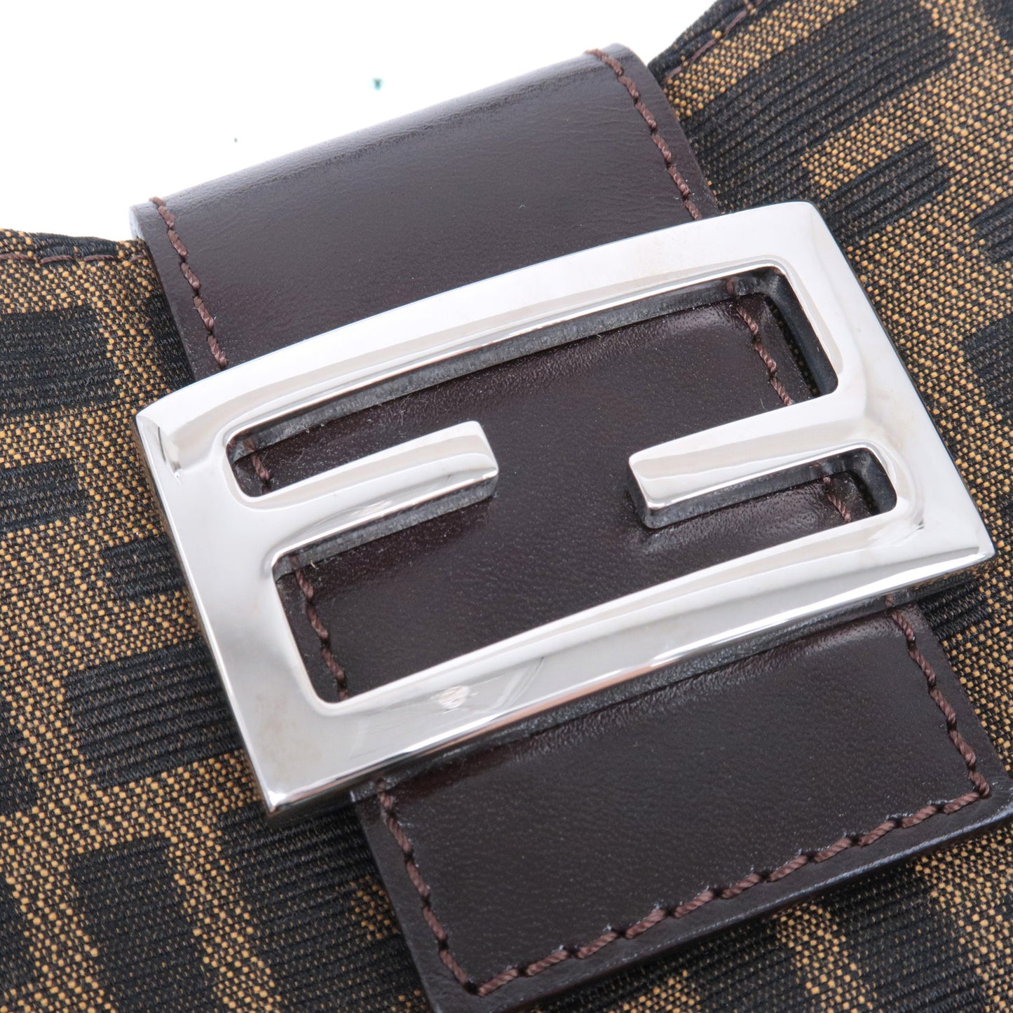 FENDI-Zucca-PVC-Leather-Pouch-Cosmetic-Bag-Khaki-Black-Brown –  dct-ep_vintage luxury Store