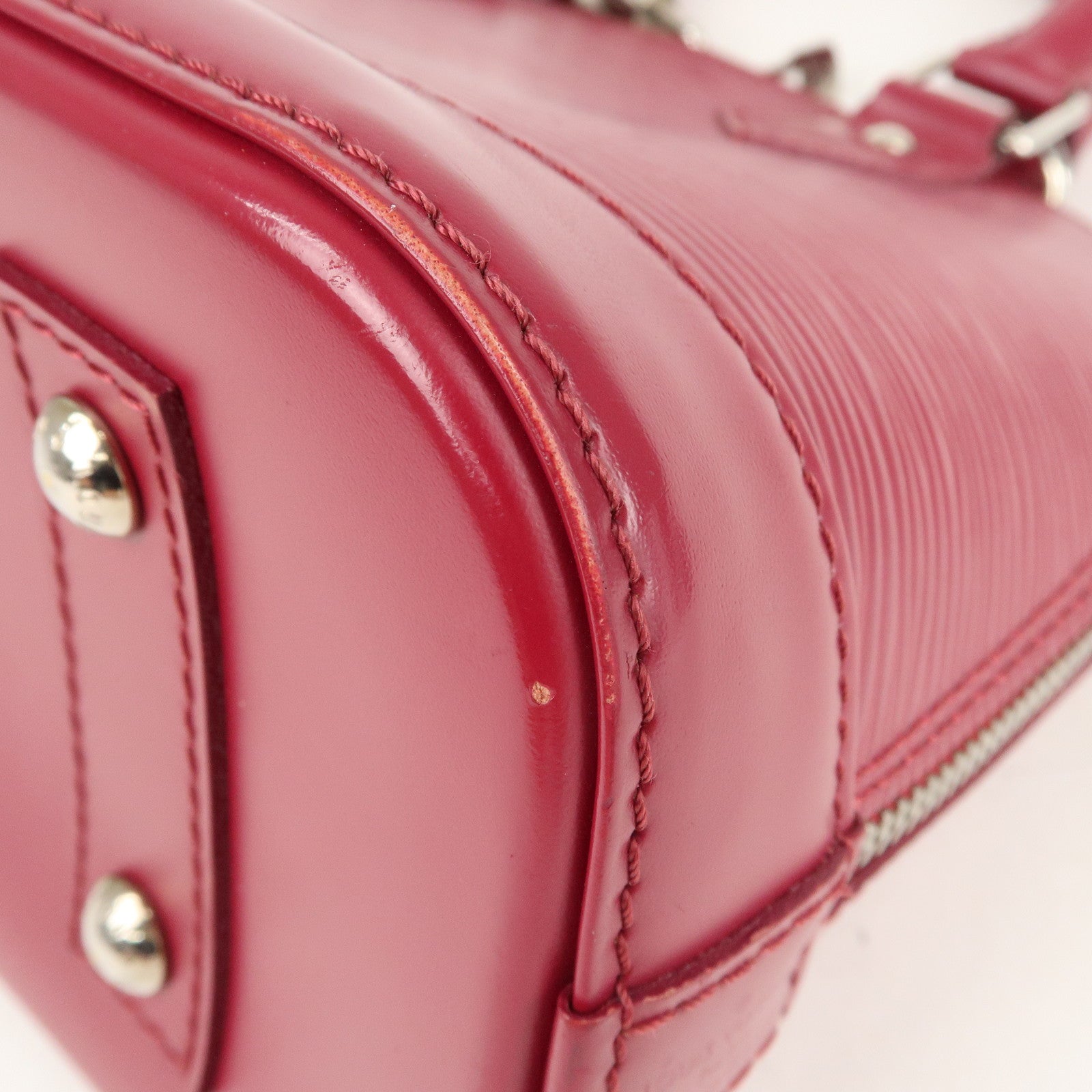 Louis Vuitton, Bags, Louis Vuitton Epi Alma Bb Shoulder Bag Red