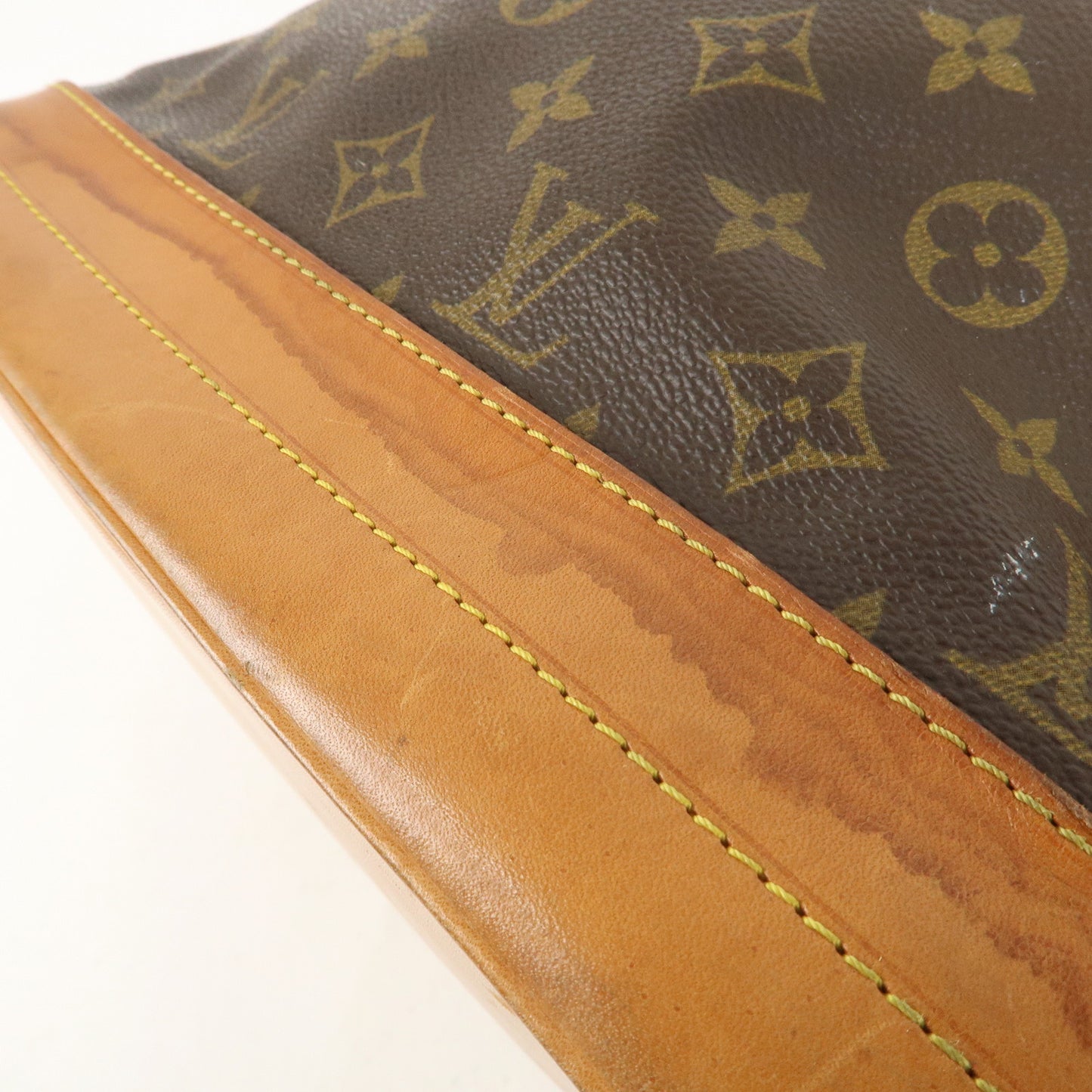 Louis Vuitton Monogram Noe Shoulder Bag Brown M42224