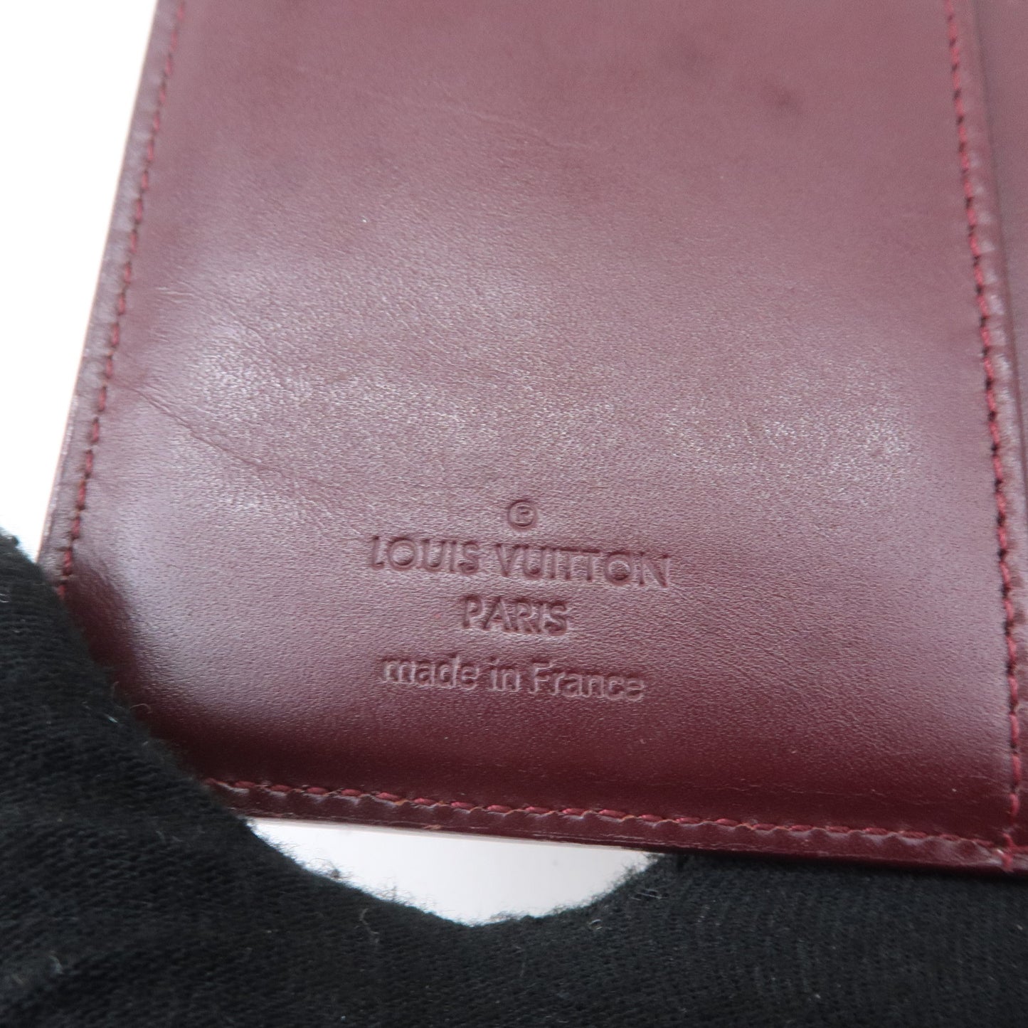 Louis Vuitton Vernis Portefeuille Viennois Rouge Forvist M91524