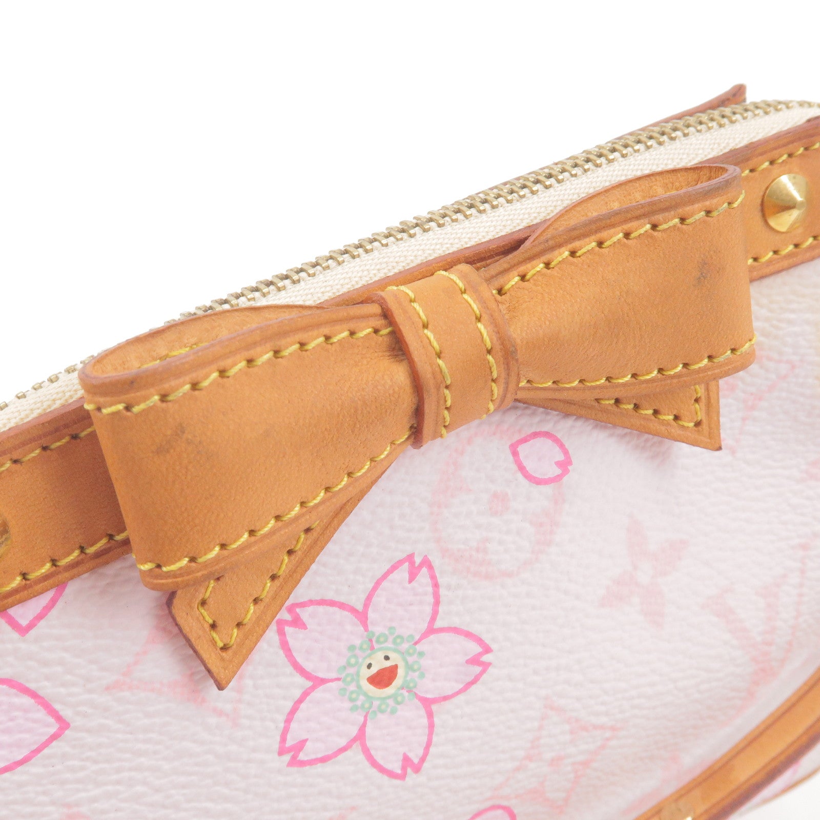 Louis Vuitton Murakami Pink Cherry Blossom Pochette Accessoires at