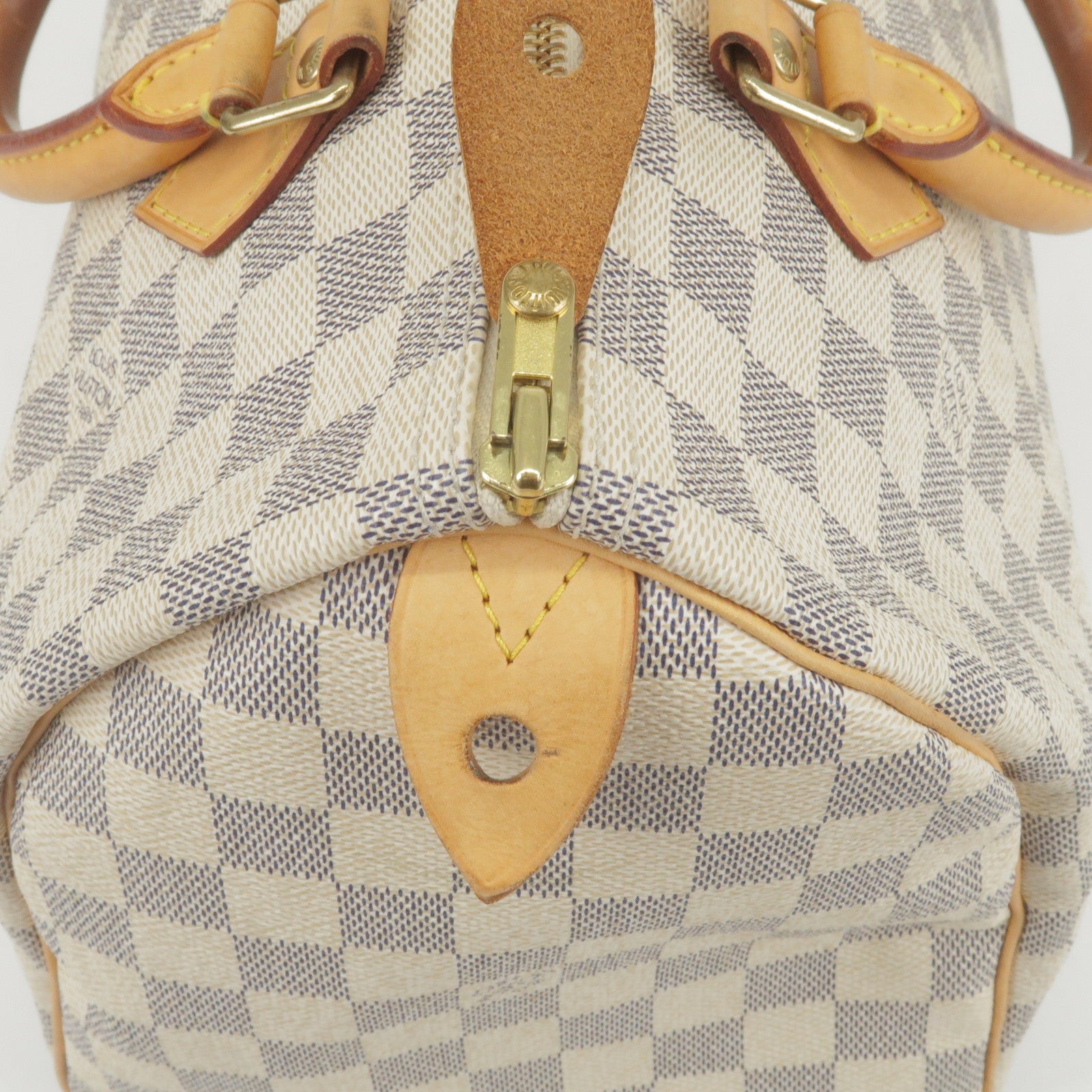 Louis Vuitton Speedy 25 Damier Azur Boston Bag