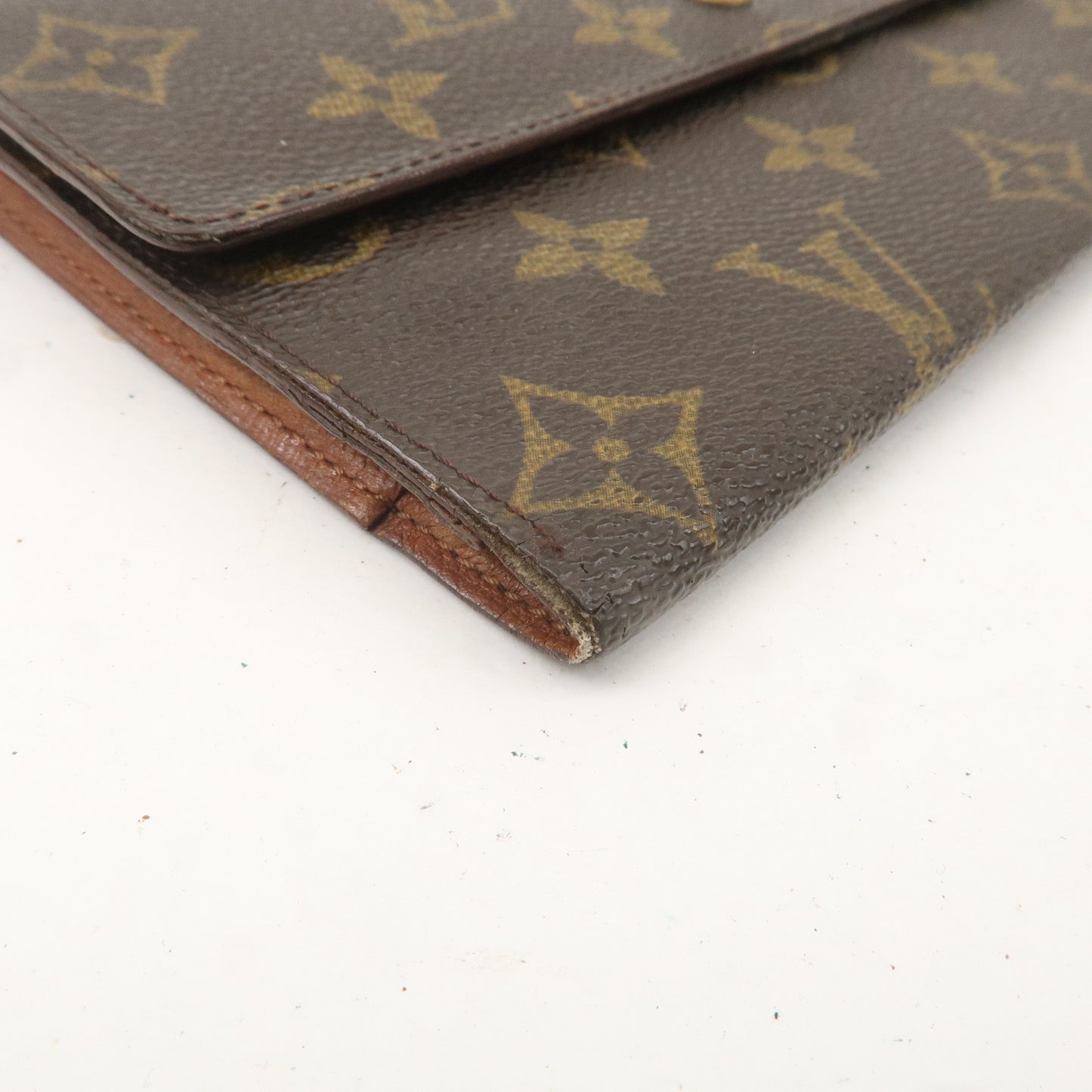 Louis Vuitton Monogram Set of 2 Porte Tresor International M61215