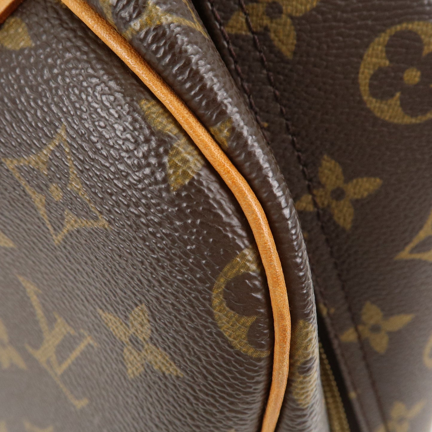 Louis Vuitton Monogram Deauville Hand Bag Brown M47270