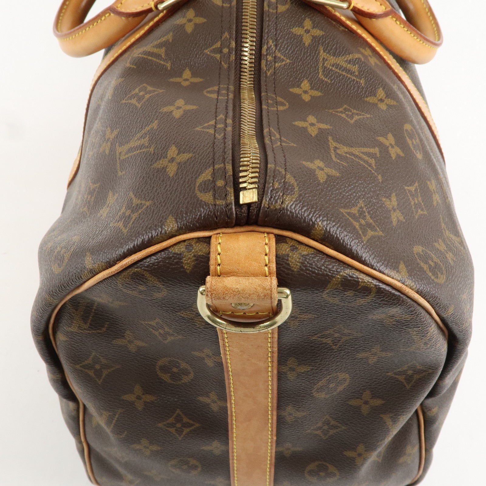 Louis Vuitton Monogram Keep All Bandouliere 50 Boston Bag M41416