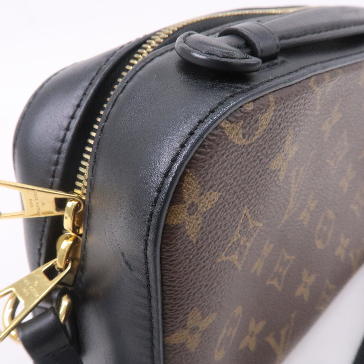 Louis Vuitton, Bags, Authentic Louis Vuitton Monogram Saintonge Shoulder  Bag M43555 Noir 503