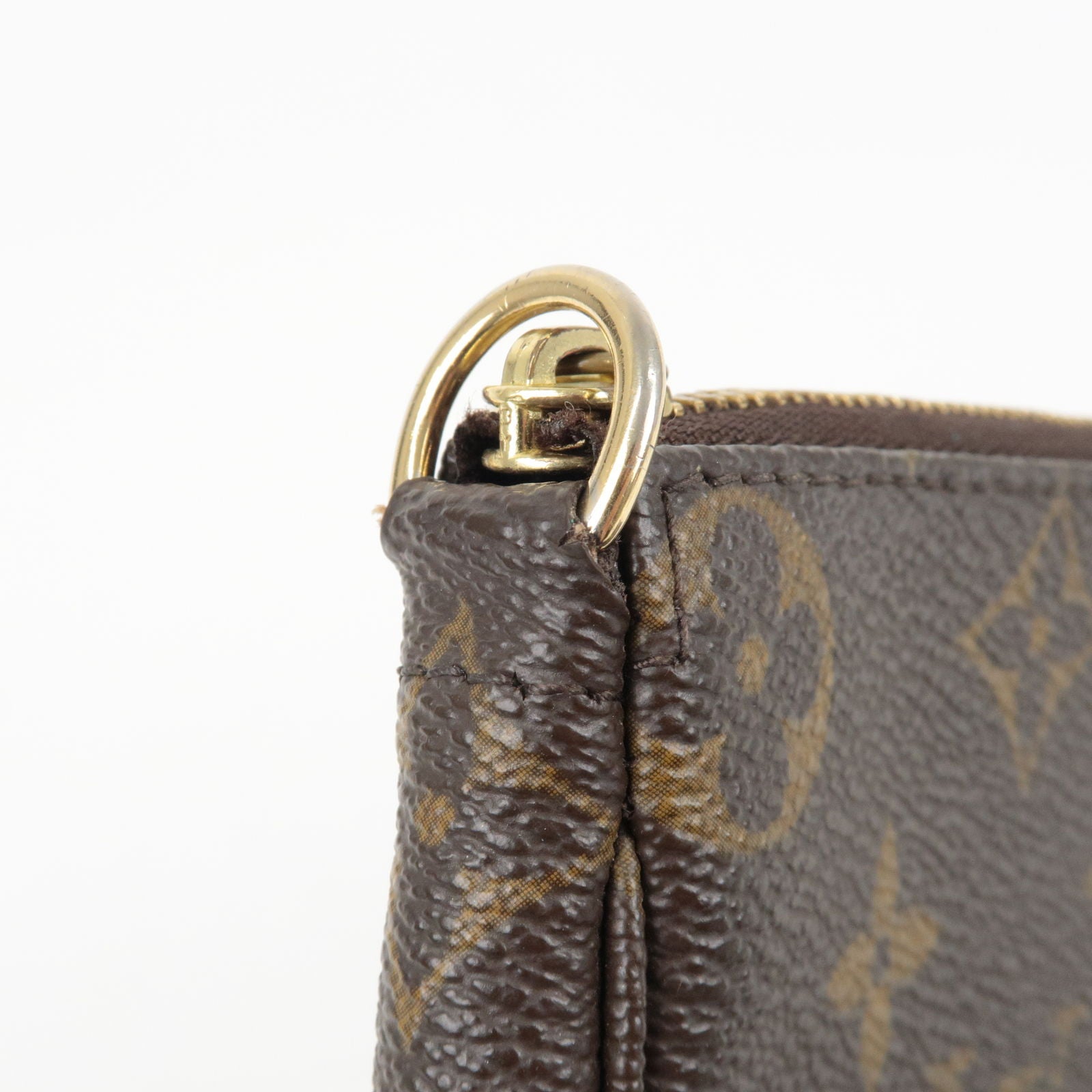 Louis Vuitton mini pochette accessoires in tela monogram e