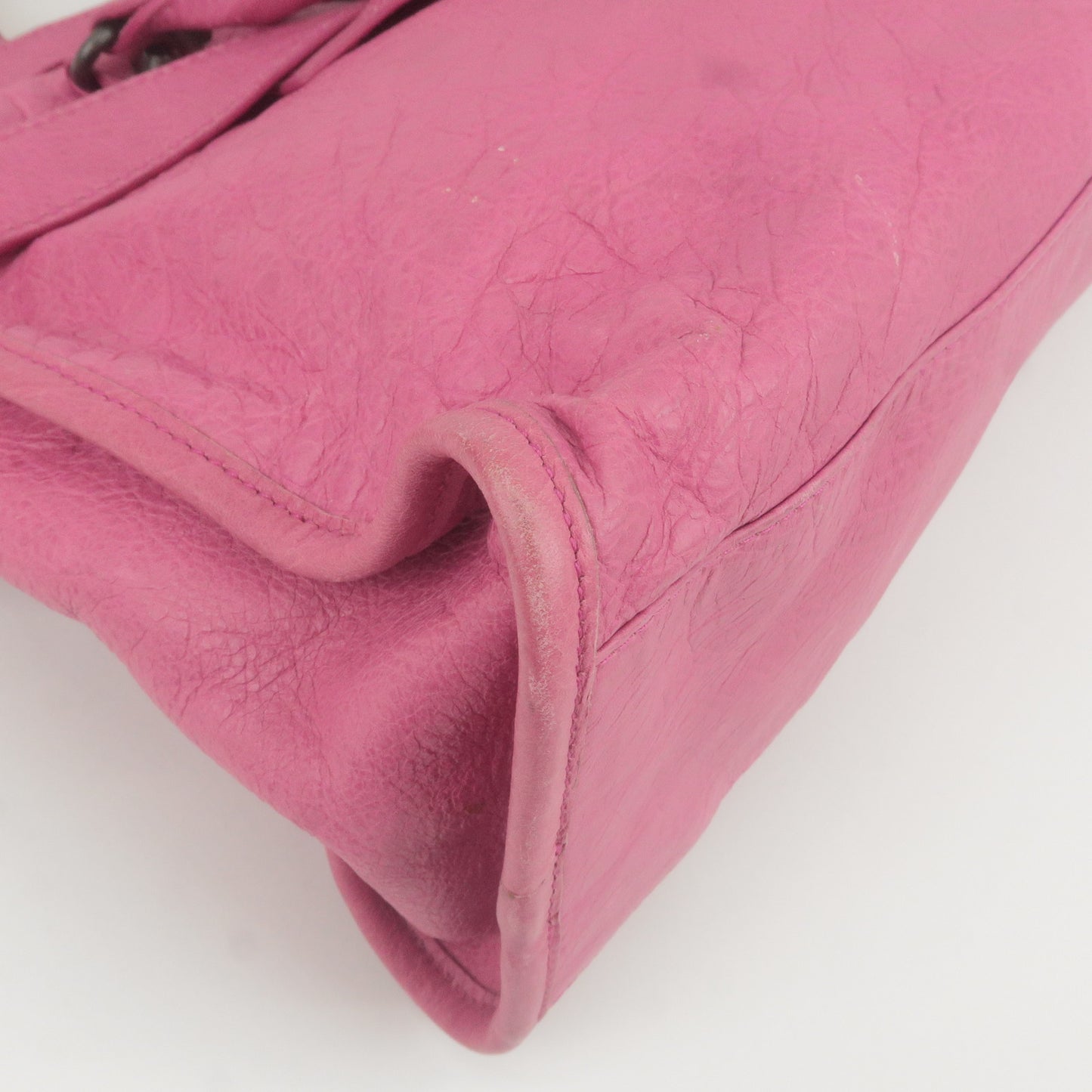 BALENCIAGA-The-City-Leather-2Way-Bag-Hand-Bag-Pink-115748 – dct