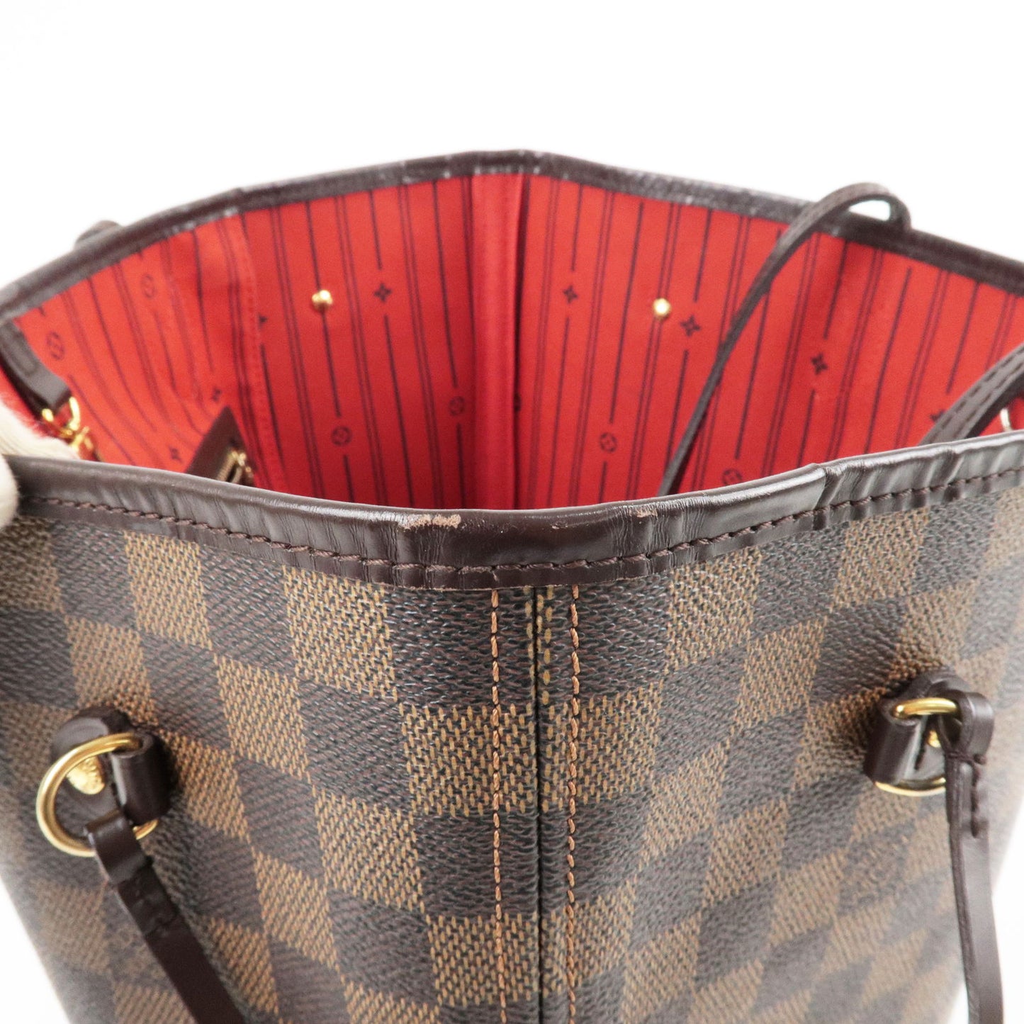 Louis Vuitton Damier Neverfull MM Tote Bag Hand Bag N51105