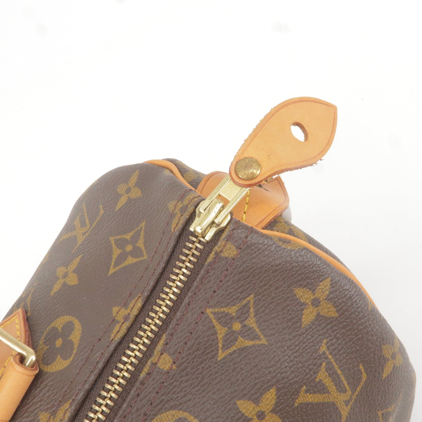 Louis Vuitton Monogram Speedy 30 Purse Bag M41526 Brown 891 FC Pre