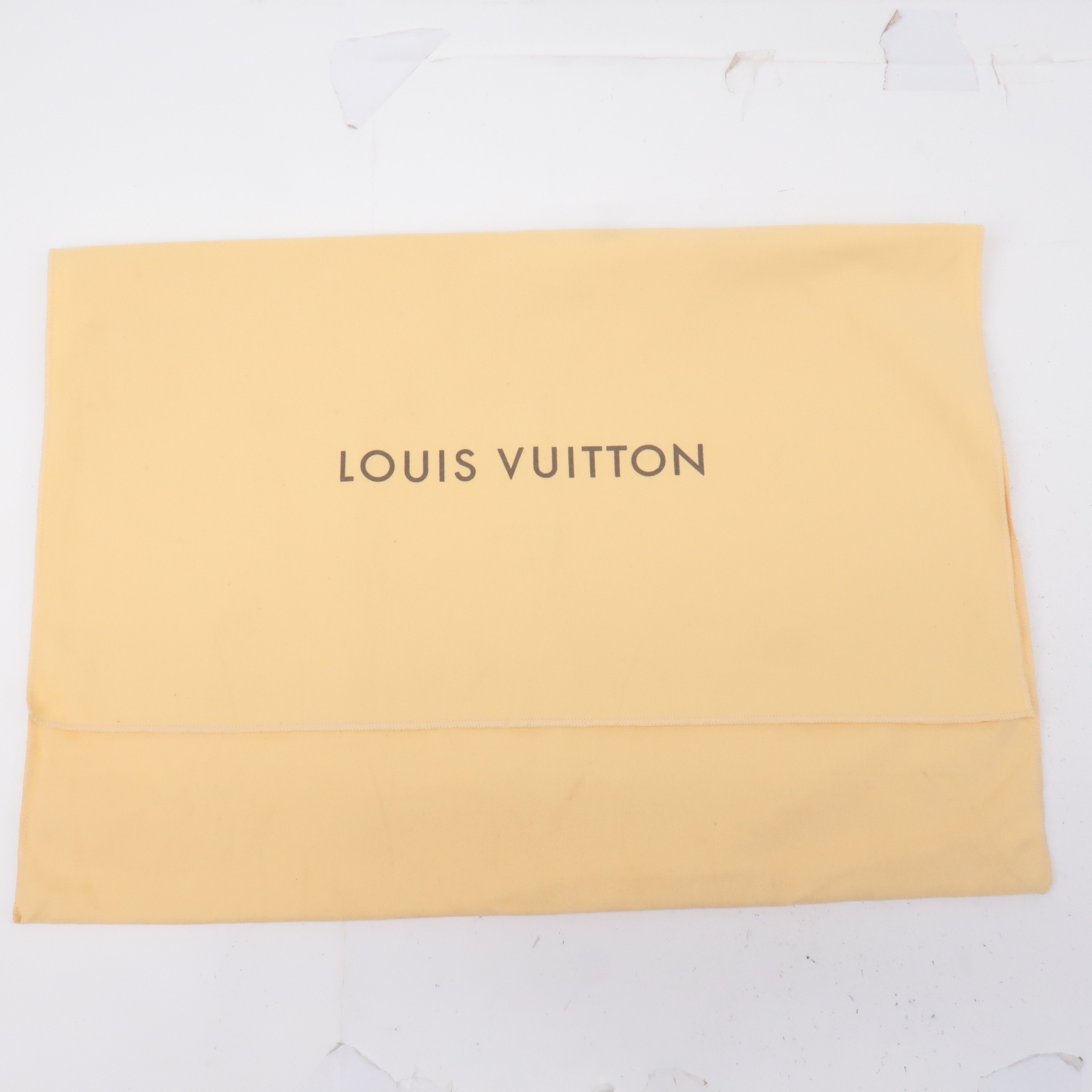 Louis Vuitton Set of 10 Dust Bag Flap Style Beige