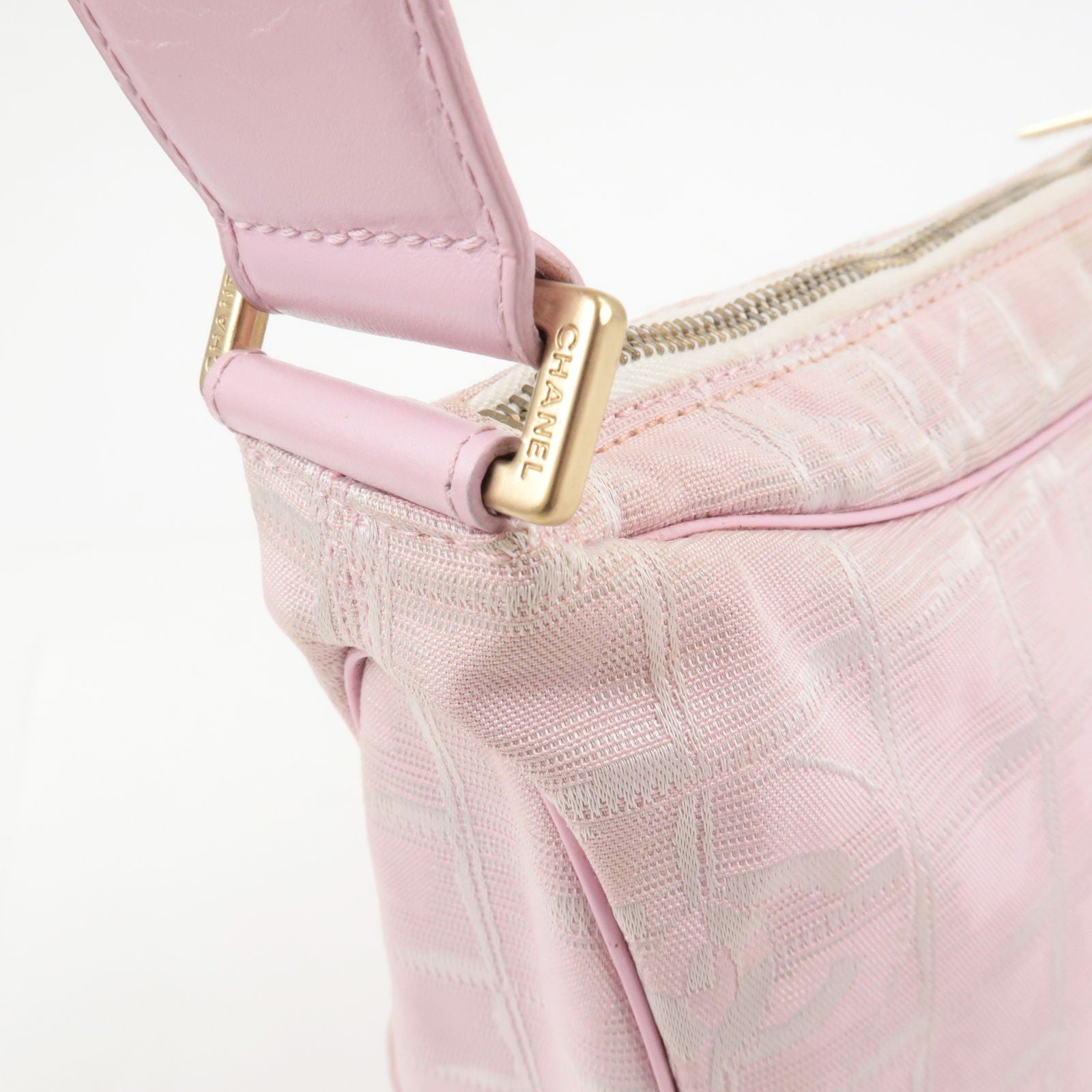pink chanel vintage bag