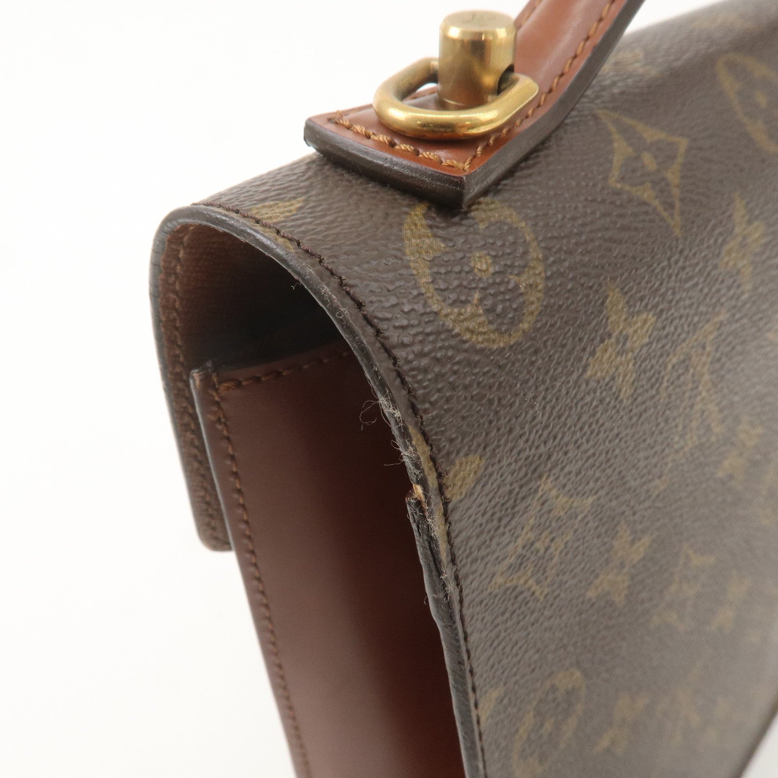 Louis Vuitton Monogram Monceau Hand Bag Brief Case M51185