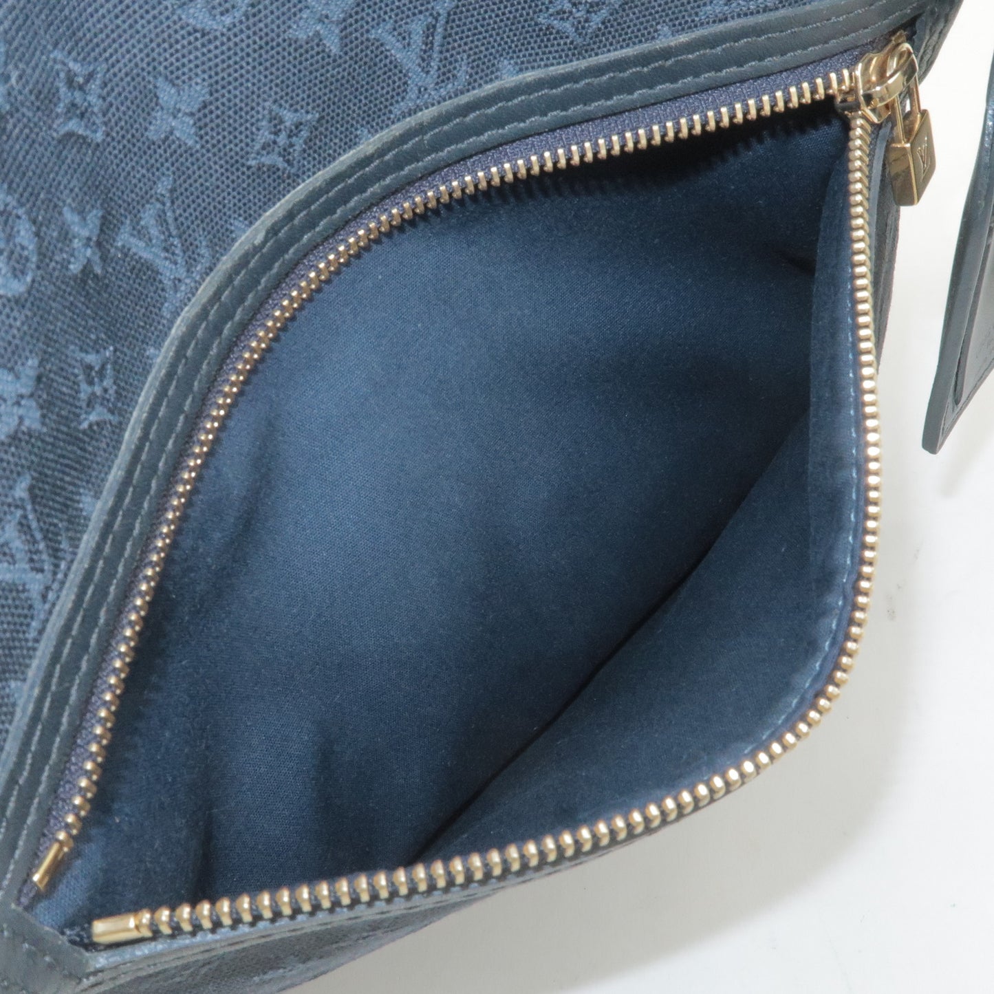 Louis Vuitton Monogram Mini Lucille GM Tote Bag Blue M92679