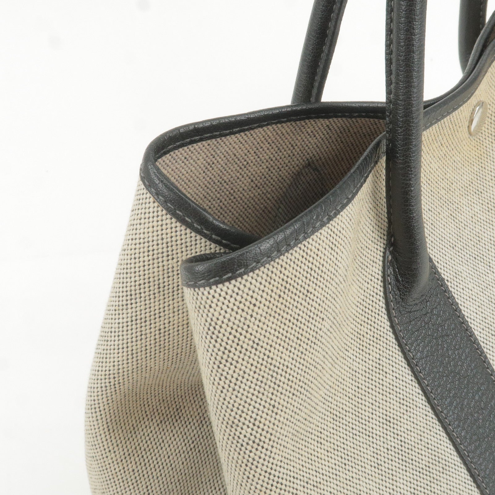 HERMES-Canvas-Leather-Garden-Party-PM-Tote-Bag-G-Stamp-Gray –  dct-ep_vintage luxury Store