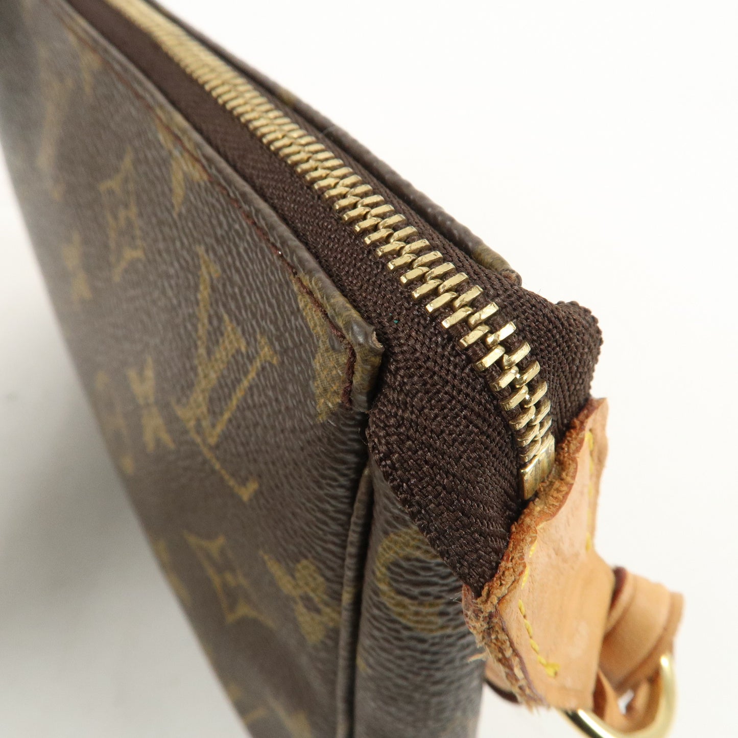 Louis Vuitton Monogram Pochette Accessoires Pouch Brown M51980