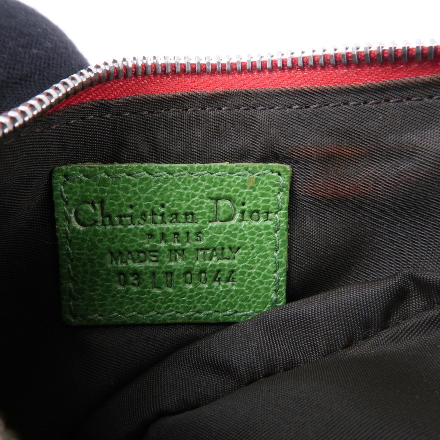 Christian Dior Rasta Trotter Canvas Leather Saddle Coin Case