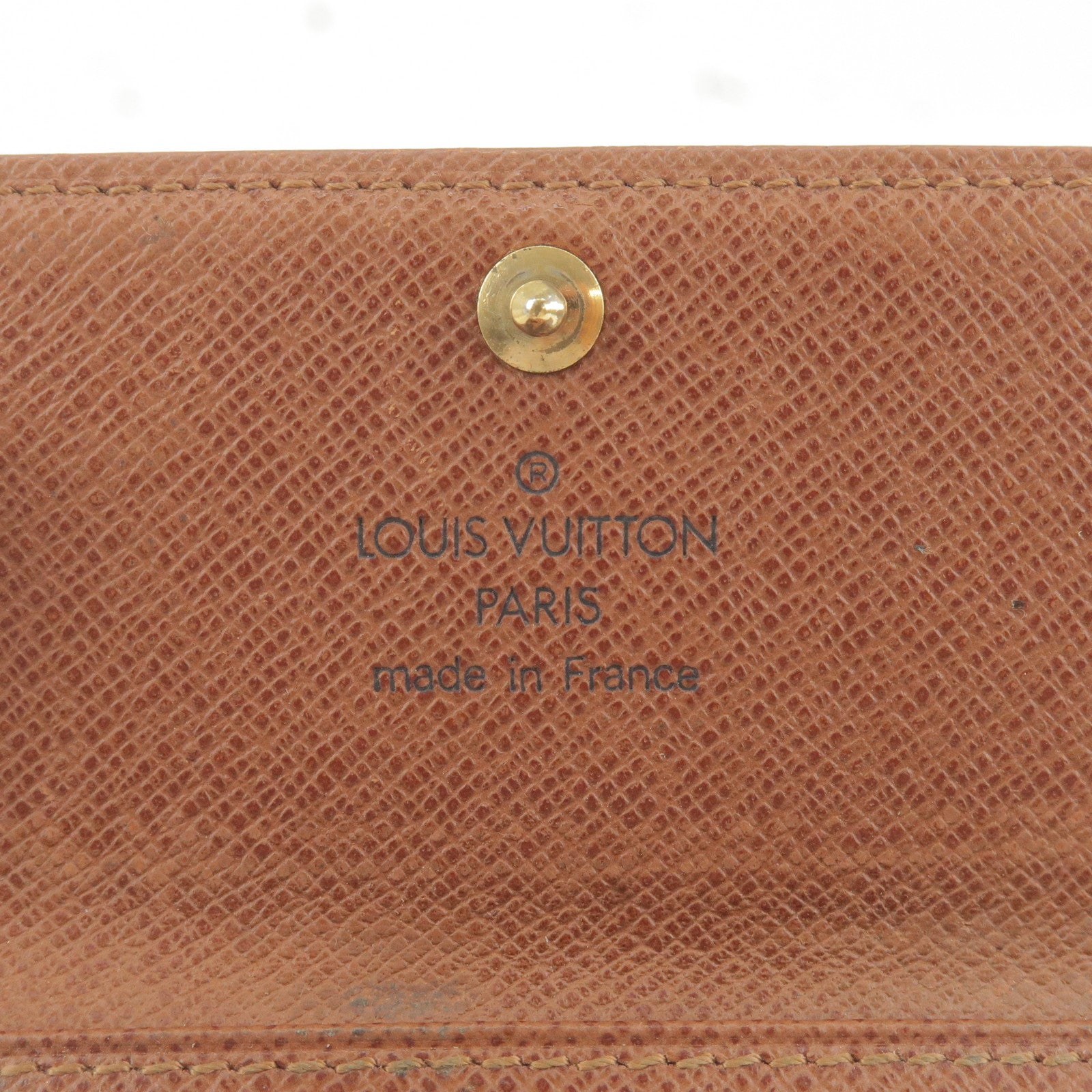 Louis - Case - M62631 – dct - 4 - Old - Style - Monogram - Vuitton -  Multicles - ep_vintage luxury Store - Key - Bellissimo portachiavi Louis  Vuitton in pelle nera e rossa