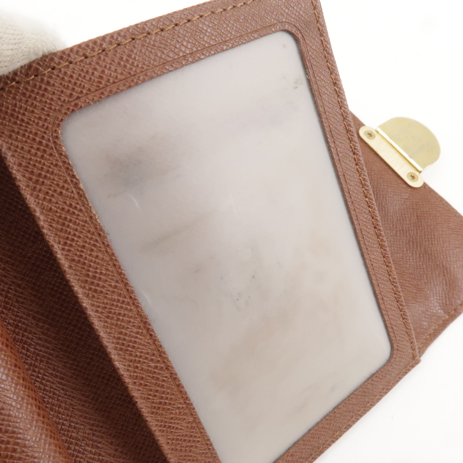 Bags, Rare Louis Vuitton Monogram Id Card Wallet