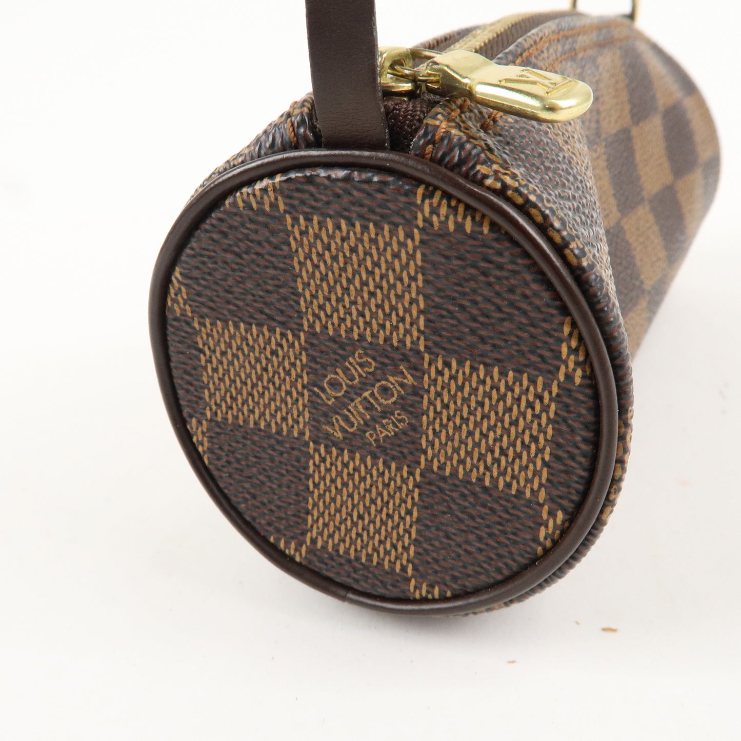 Louis Vuitton Damier Mini Pouch for Papillon Bag Brown