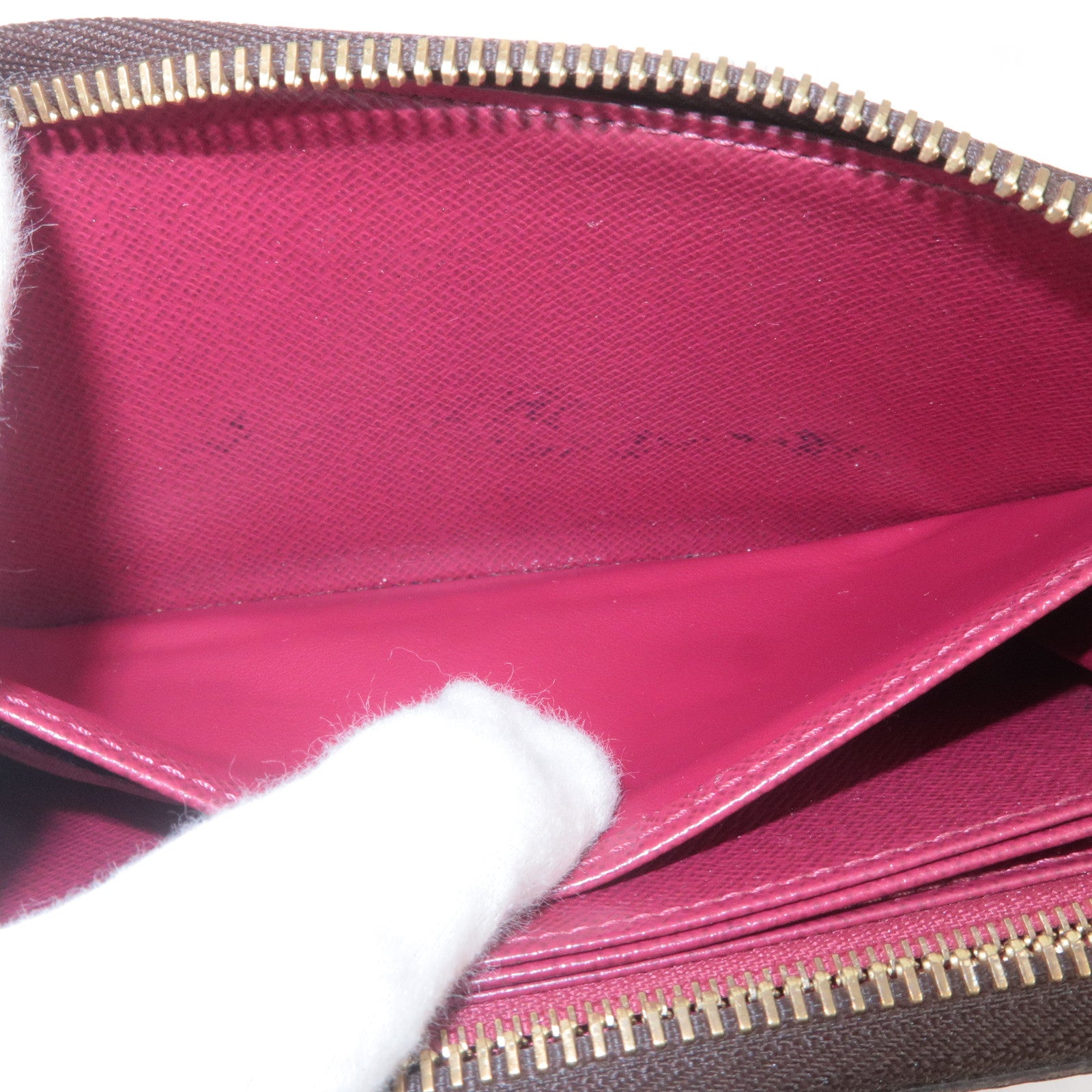 Louis Vuitton Clemence Wallet Monogram Fuchsia for Women