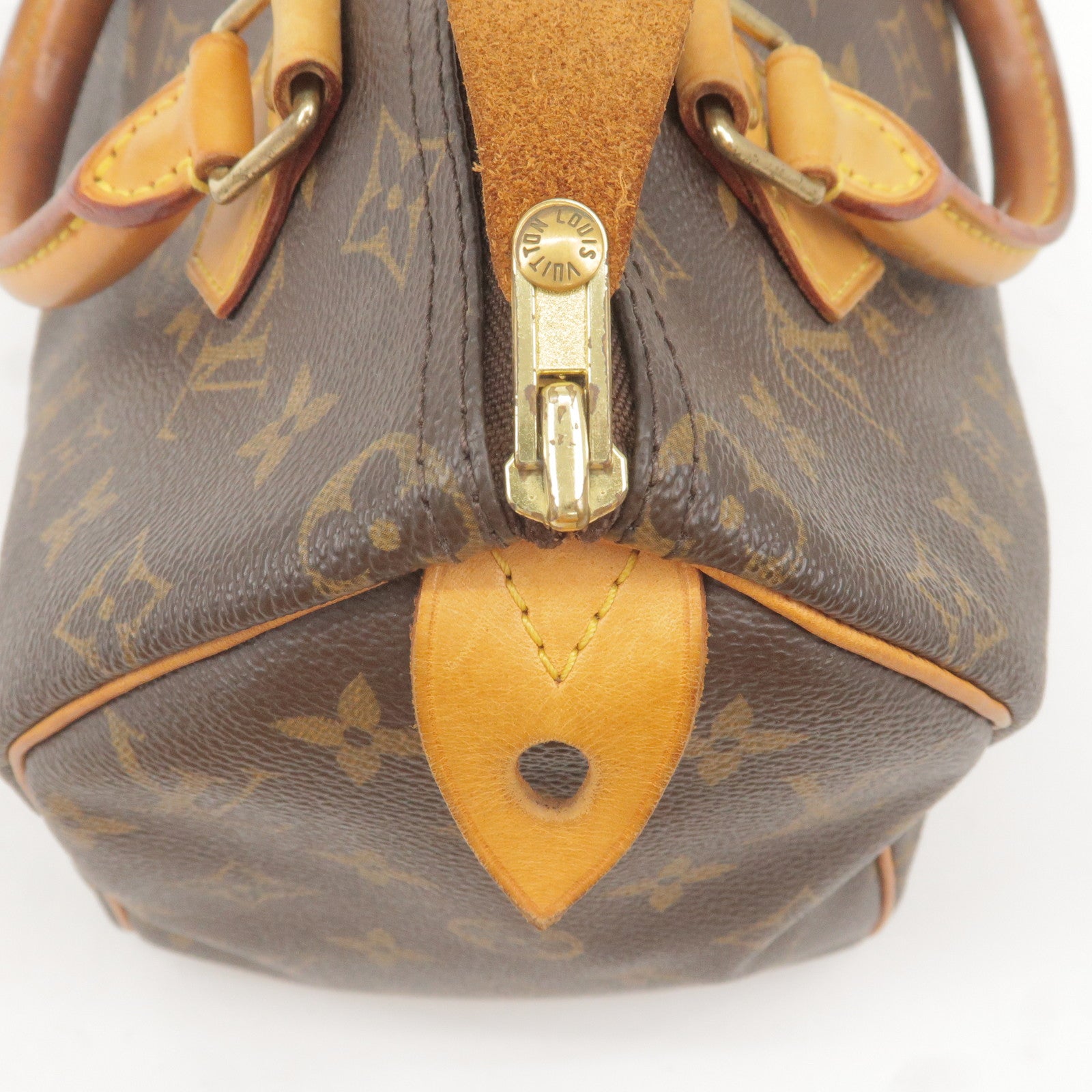 LOUIS VUITTON Monogram Speedy 25 Brown Hand Bag