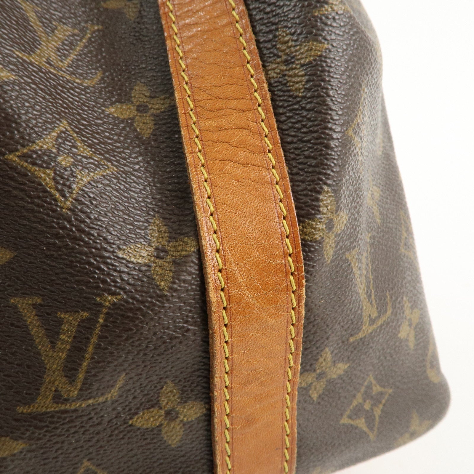 Louis Vuitton Monogram Petit Noe Shoulder Bag Brown M42226