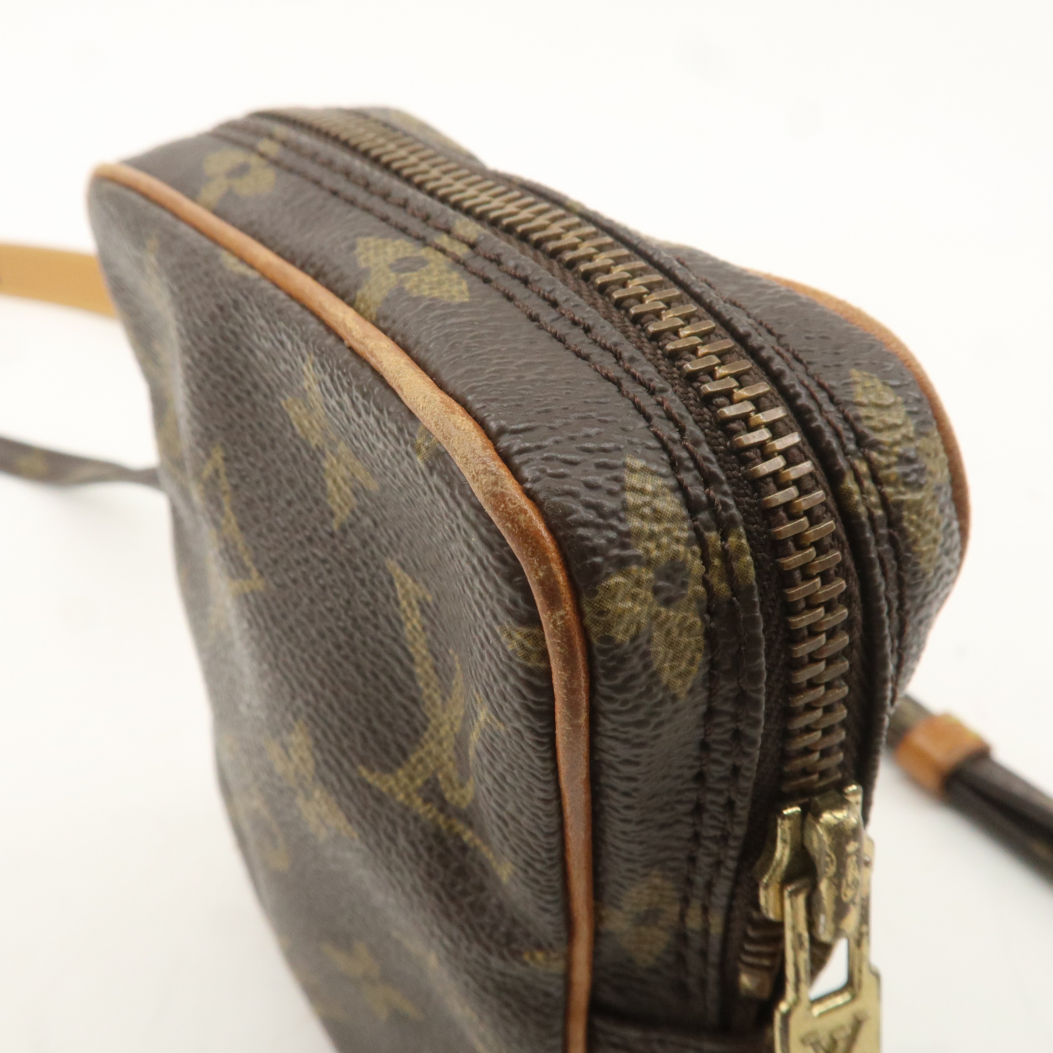 Louis Vuitton Monogram Mini Danube Shoulder Bag Brown M45268