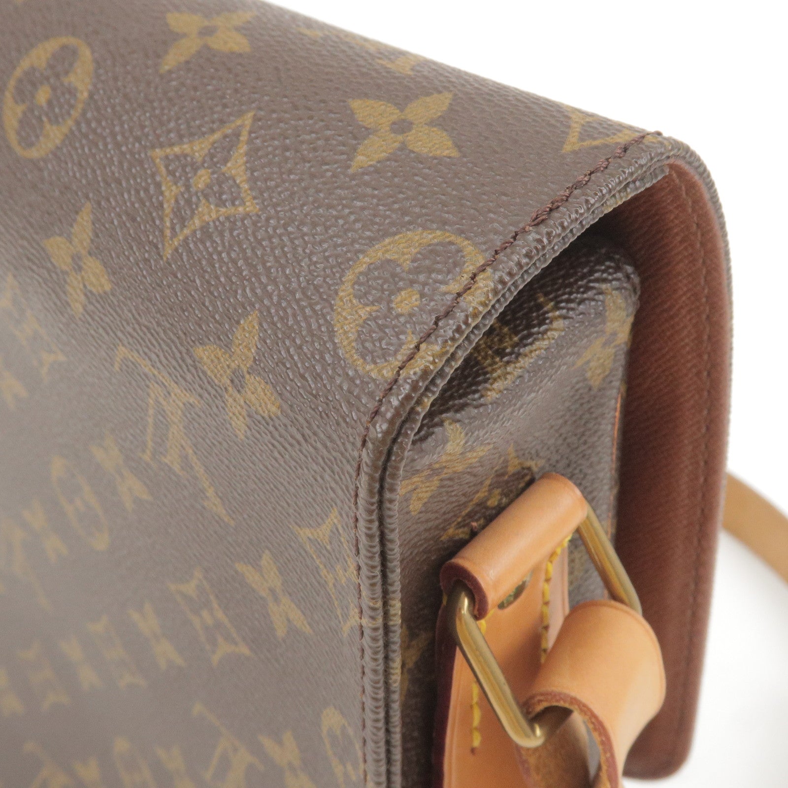 Louis Vuitton Cartouchiere 26 M51252 Monogram Canvas Shoulder Crossbody Bag