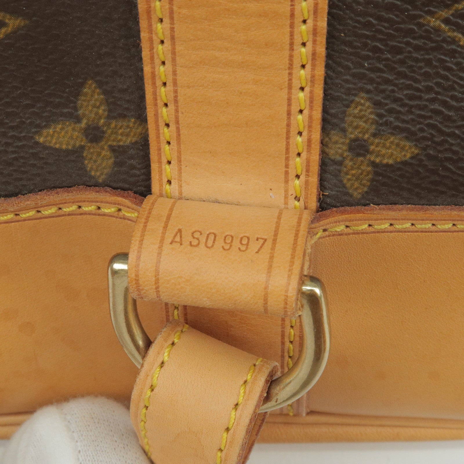 Louis Vuitton Monogram Randonnee PM M42243 Brown Cloth ref.849285
