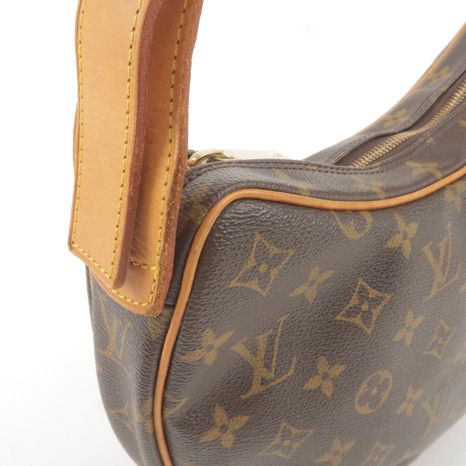 Authenticated Used Louis Vuitton Monogram Croissant MM M51512 Shoulder Bag  