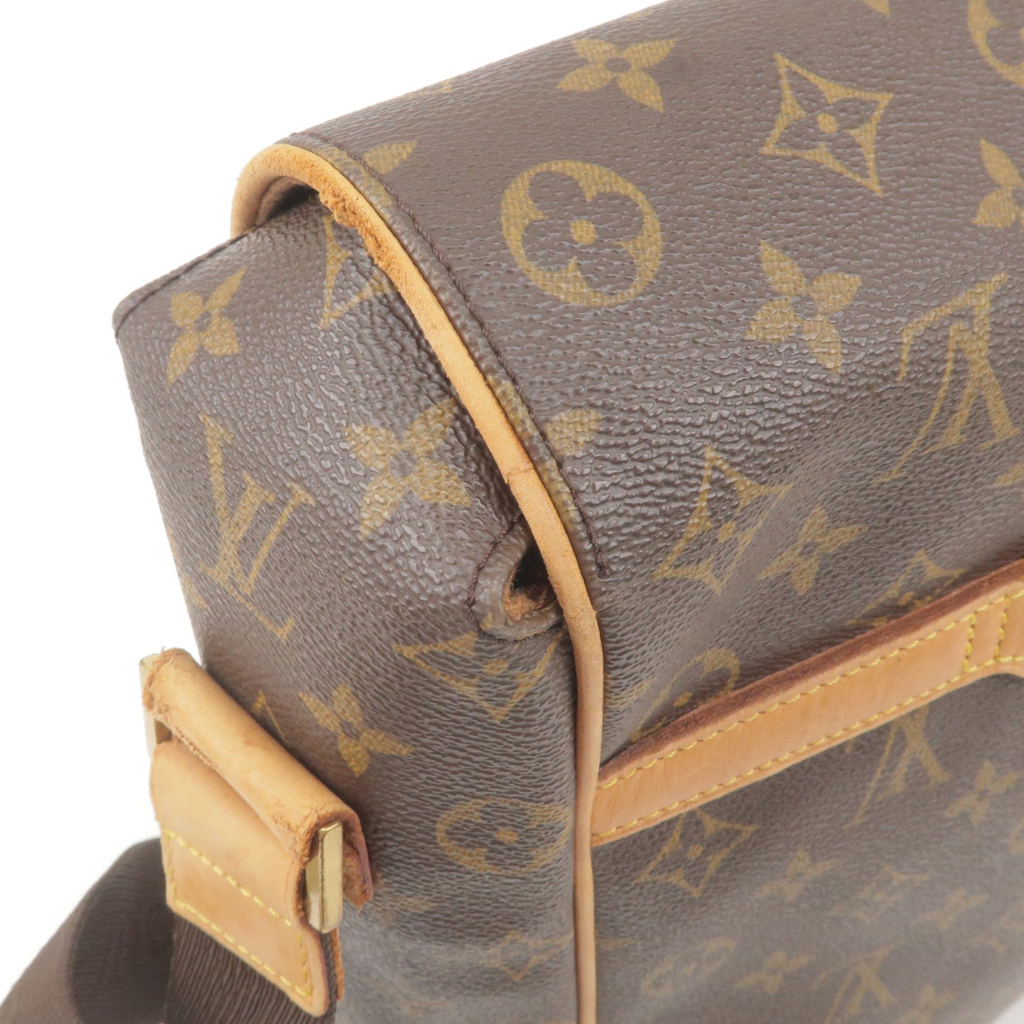 Louis Vuitton M45257 Abbesses Brown Monogram Shoulder Bag