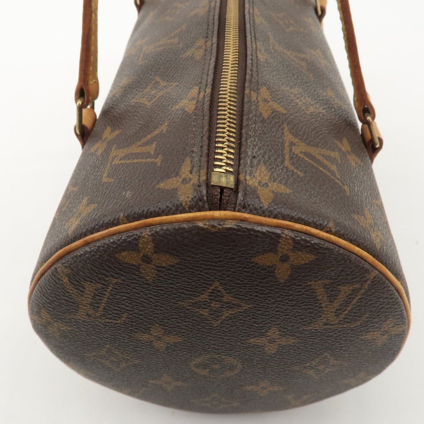 Louis Vuitton Monogram Papillon 30 Hand Bag New Style Brown M51385