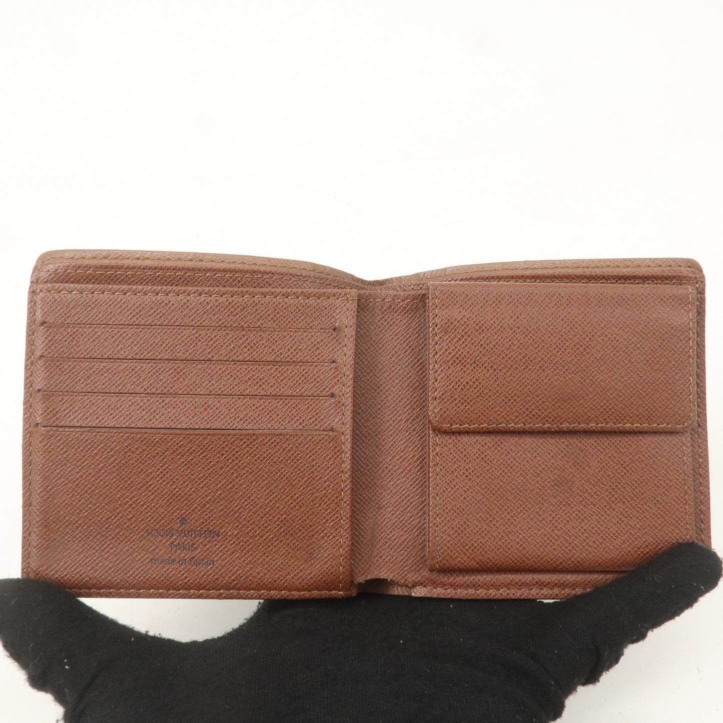 Louis Vuitton Set of 2 Bifold Wallet Brown M61652 M61675