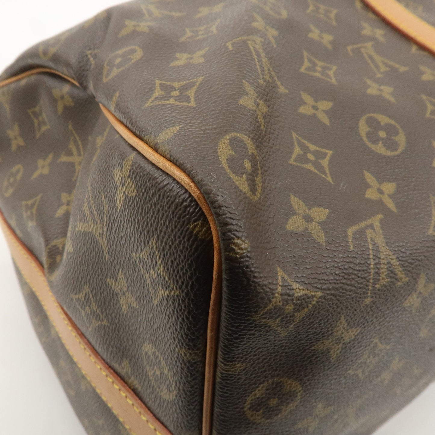 Louis Vuitton Monogram Keep All Bandouliere 50 Boston Bag M41416