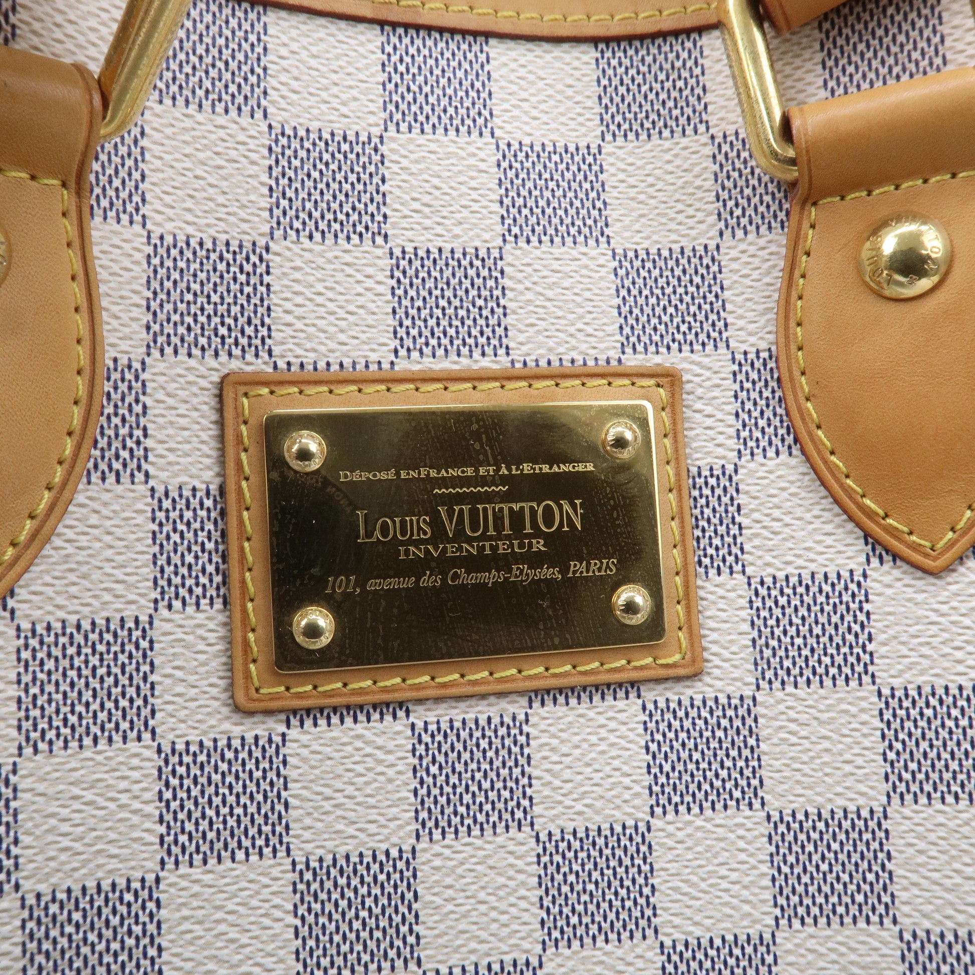 Louis-Vuitton-Damier-Azur-Hampstead-PM-Hand-Bag-N51207 – dct