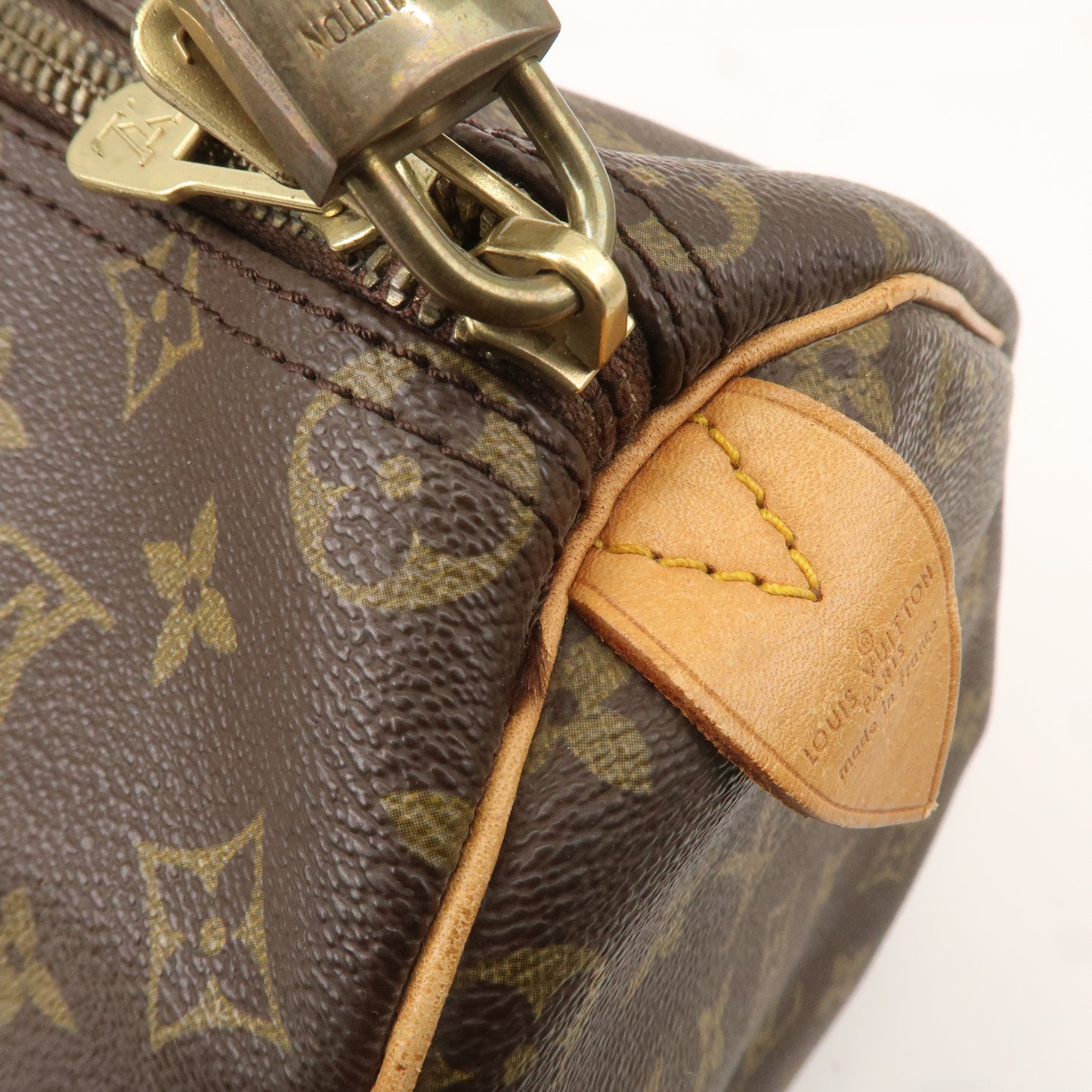 Louis Vuitton Monogram Keep All 50 Boston Bag Brown M41426