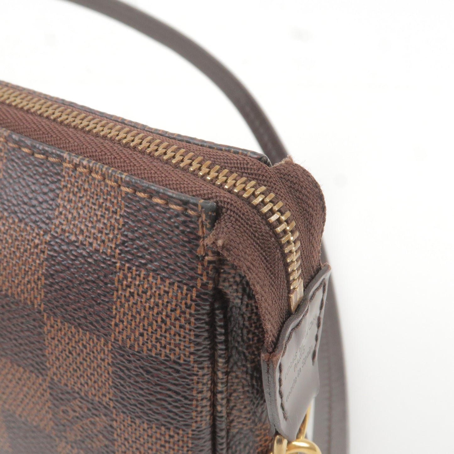 Louis Vuitton Damier Pochette Accessoires Pouch Hand Bag N41206
