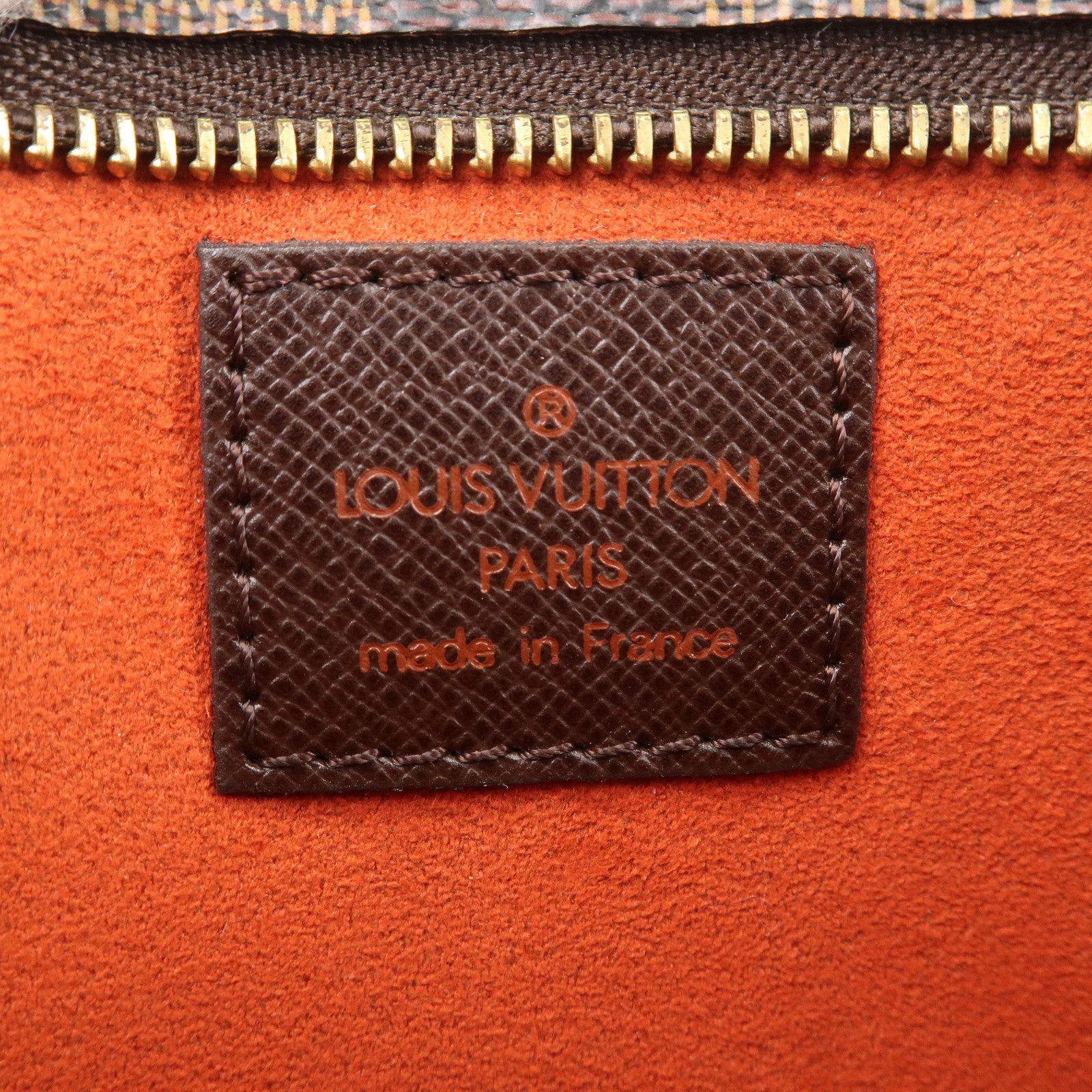 Louis Vuitton Calfskin Small Luggage Tag Ebene