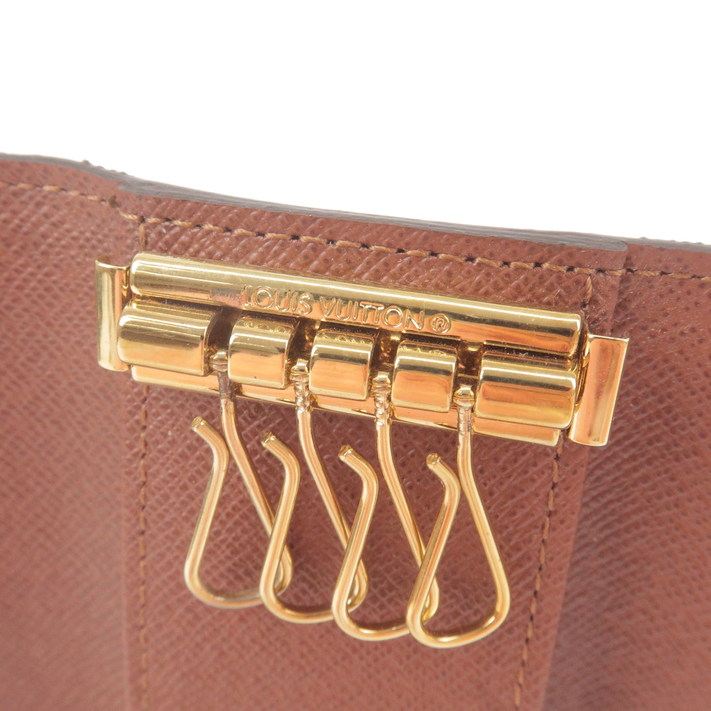 Louis Vuitton Monogram Multicles 4 Rings Key Case M62631
