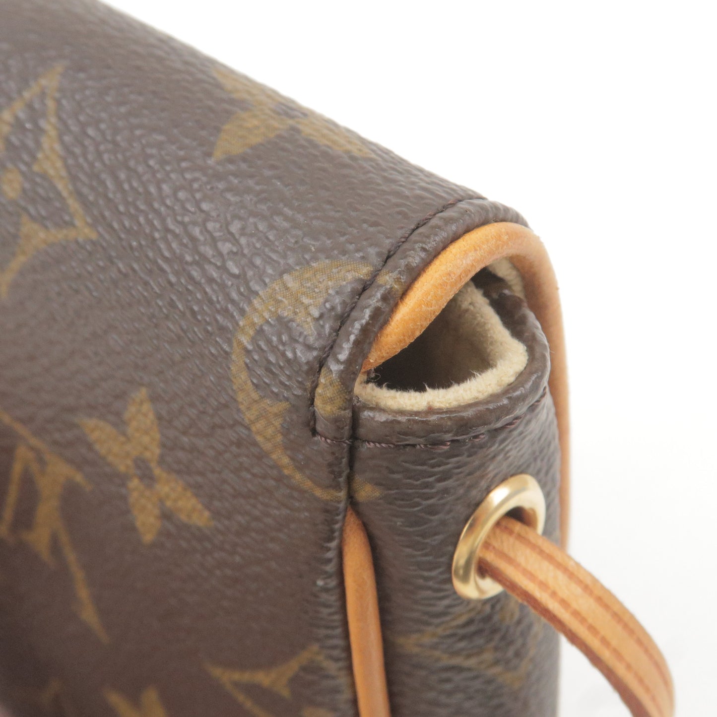 Louis Vuitton Monogram Pochette Cancun Shoulder Bag Pouch M60018