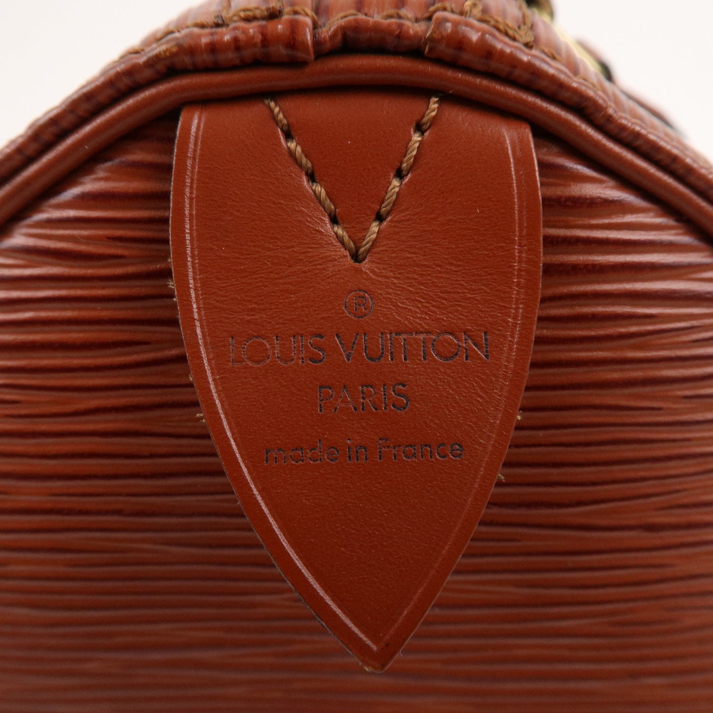 Louis Vuitton Epi Speedy 30 Hand Boston Bag Kenya Brown M43003