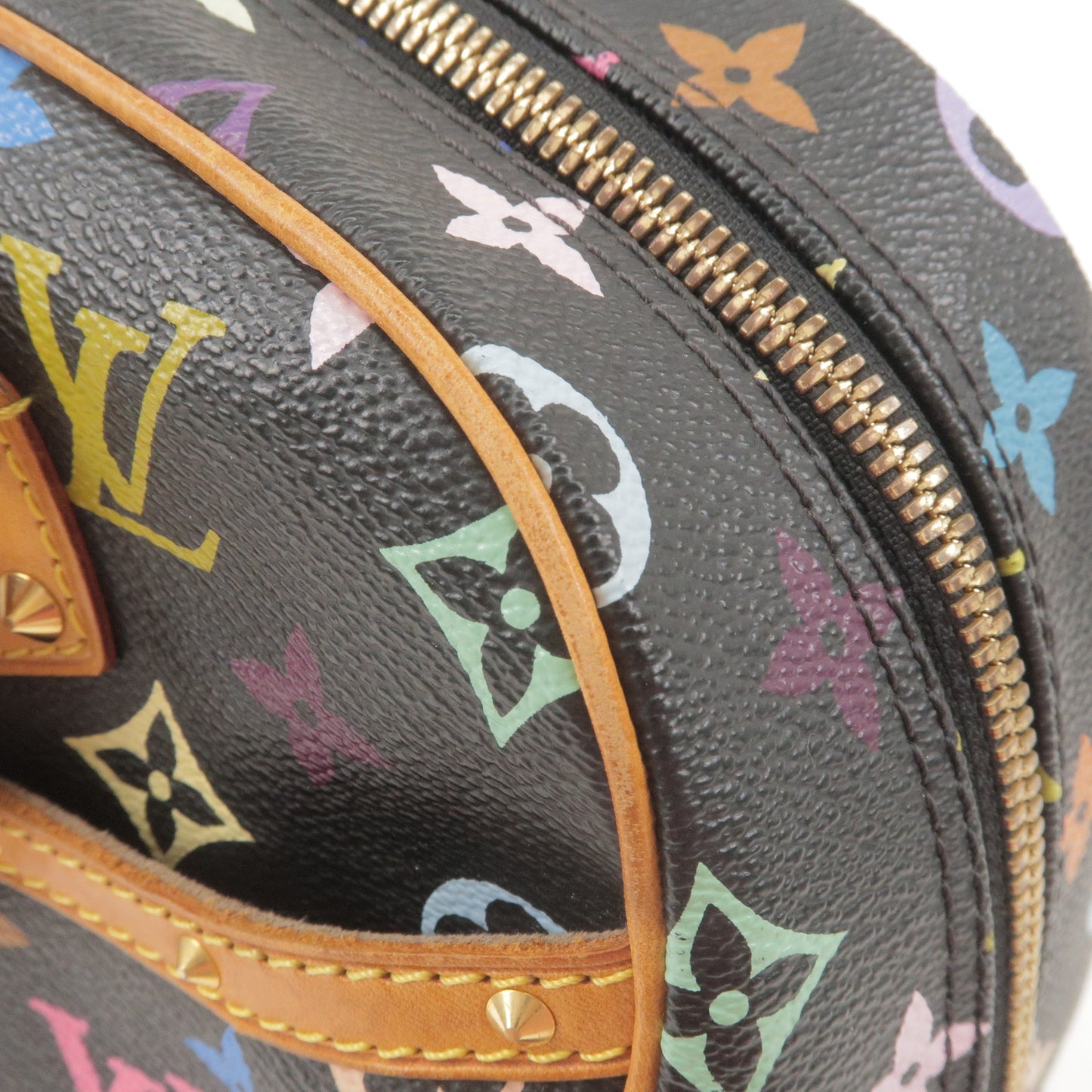 Louis Vuitton Monogram Multi Color Trouville Hand Bag M92662