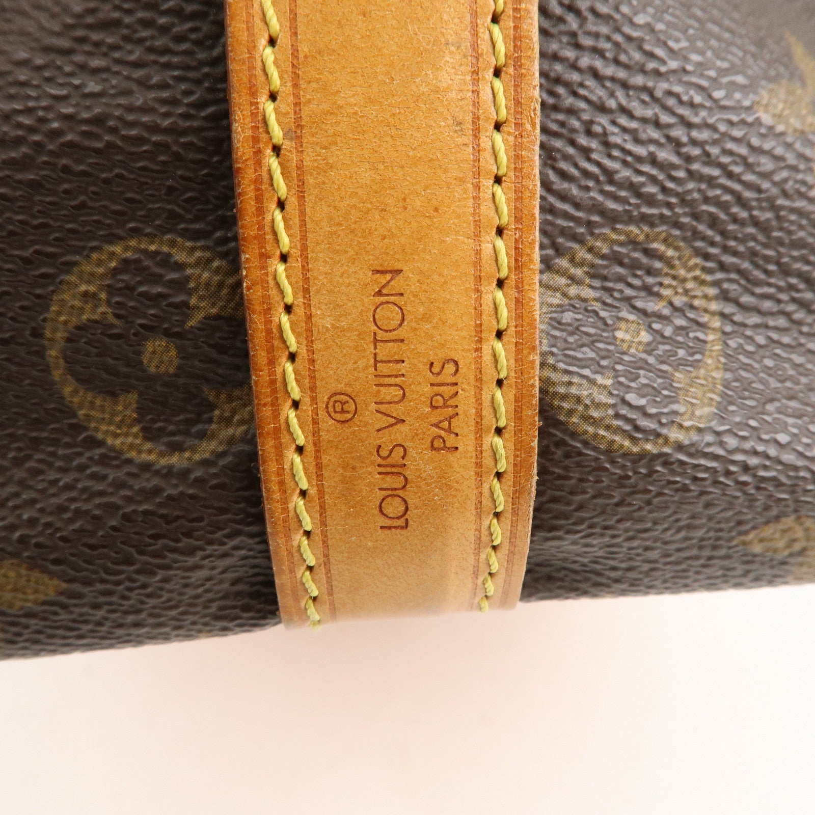 Louis Vuitton Louis Vuitton Petite Noe Vachetta Leather Shoulder