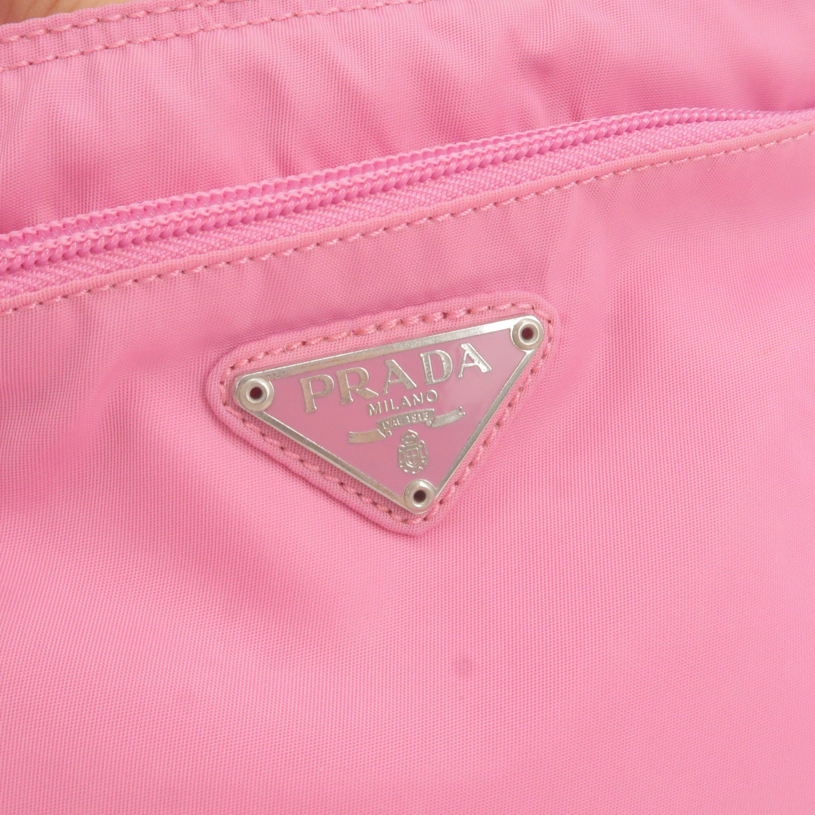 Re-edition 2000 cloth handbag Prada Pink in Cloth - 37893484