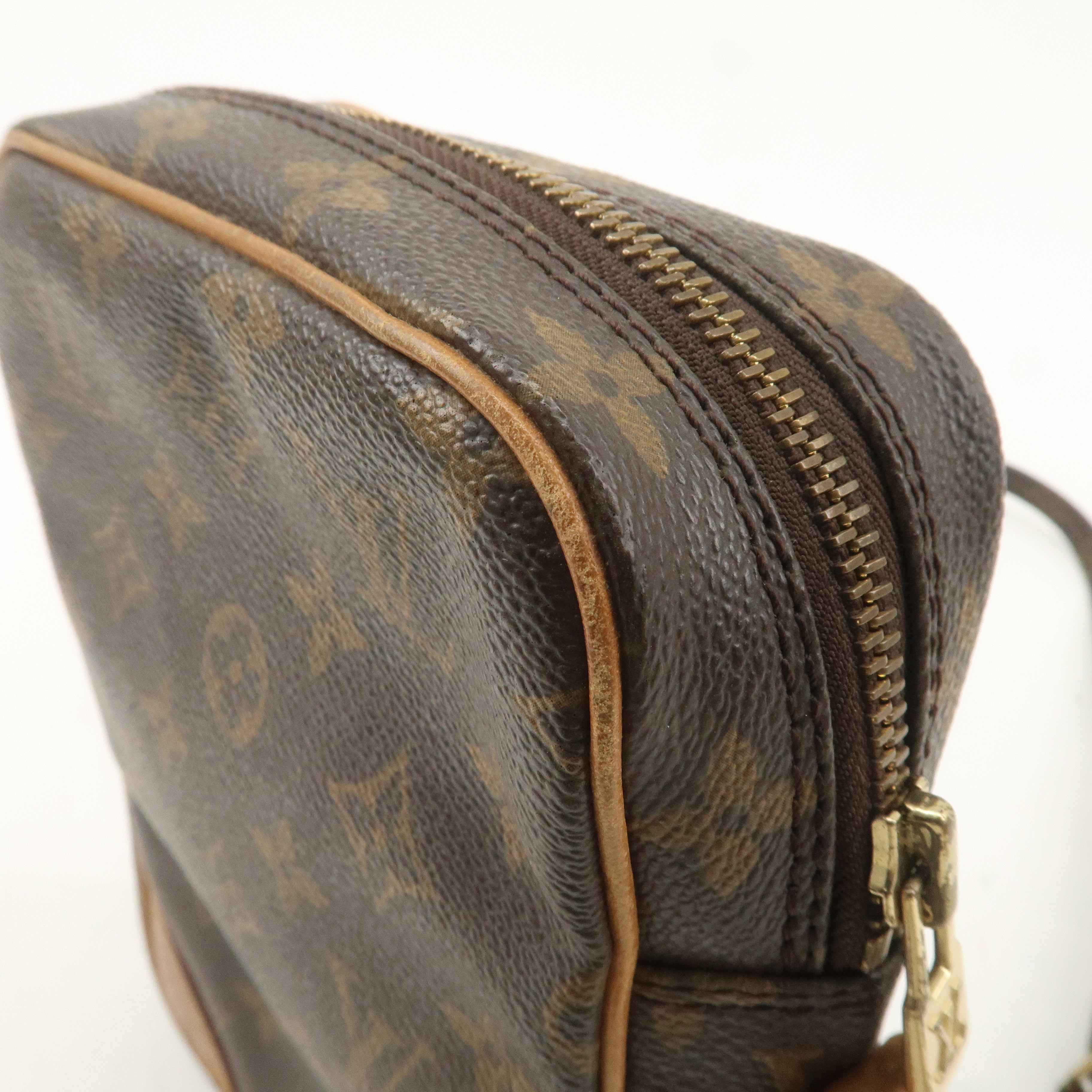 Louis Vuitton Monogram Danube Shoulder Bag Brown M45266