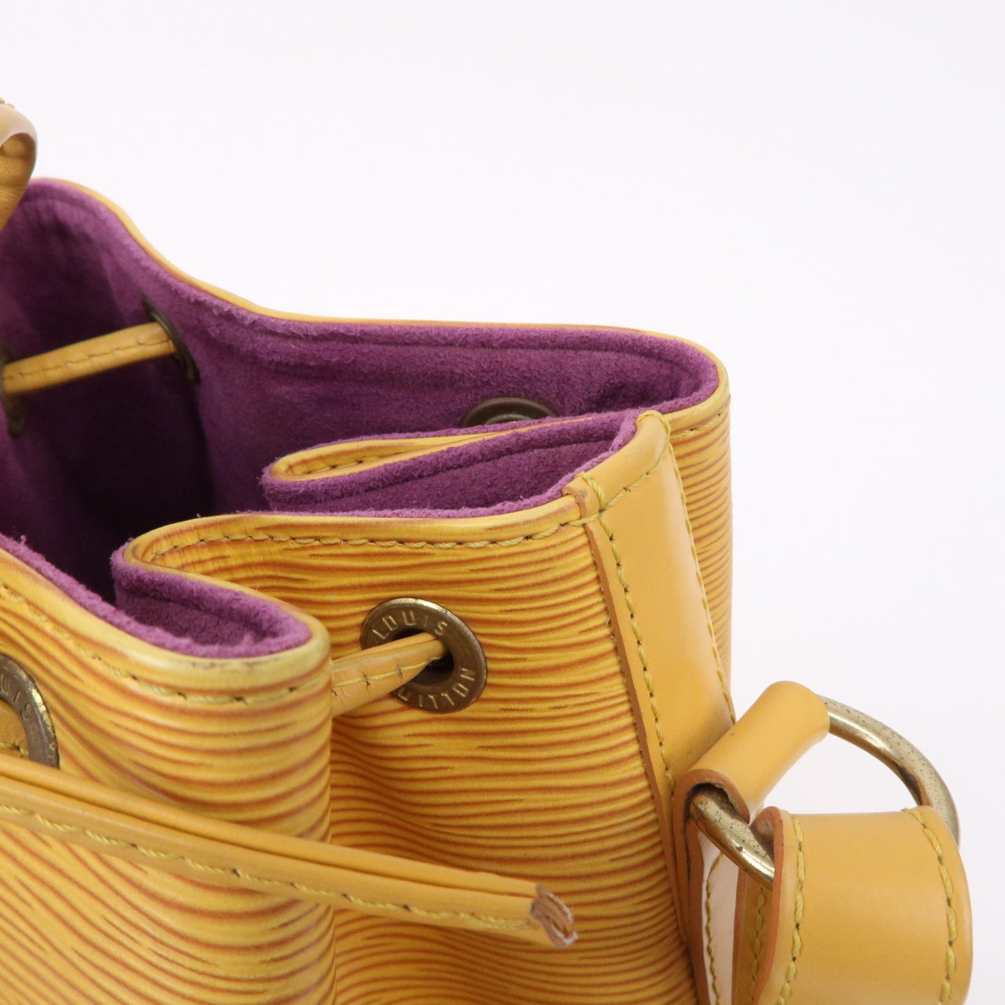 Louis Vuitton Epi Leather Noe Shoulder Bag Tassili Yellow M44009