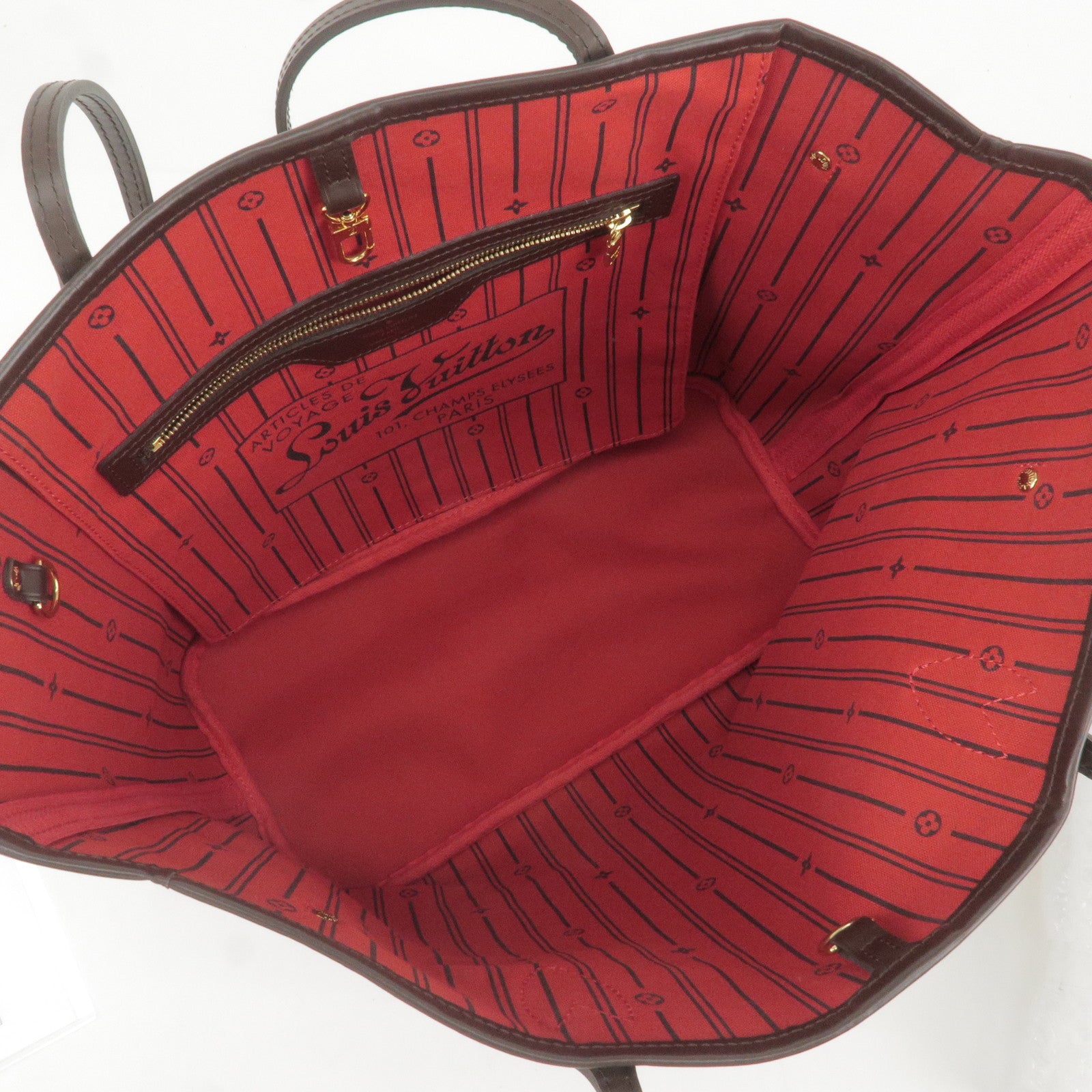 Louis-Vuitton-Damier-Neverfull-MM-Tote-Bag-Hand-Bag-N51105 – dct
