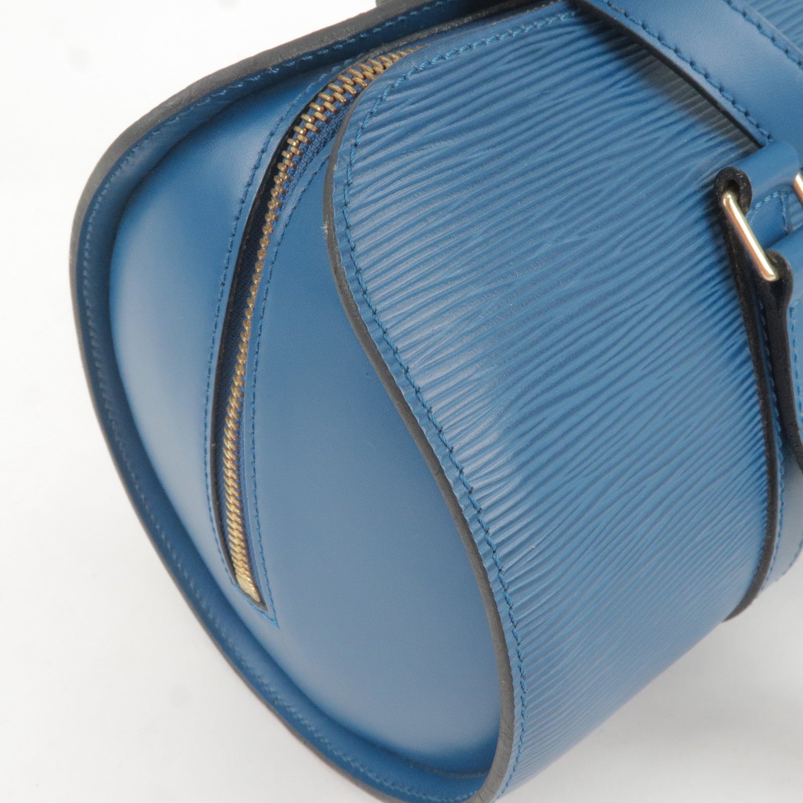 Louis Vuitton Toledo Blue Epi Leather Soufflot Bag Louis Vuitton
