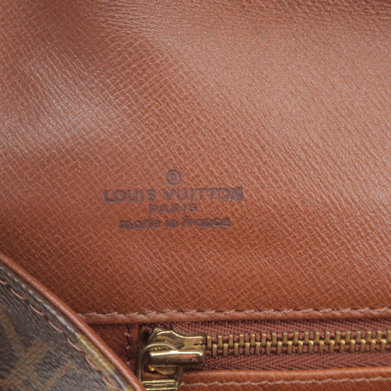 Louis Vuitton Monogram Pochette Dam GM Clutch Bag M51810